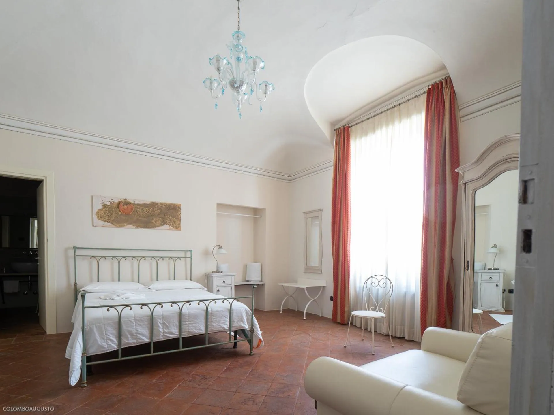 Bed in Hotel Villa Costanza