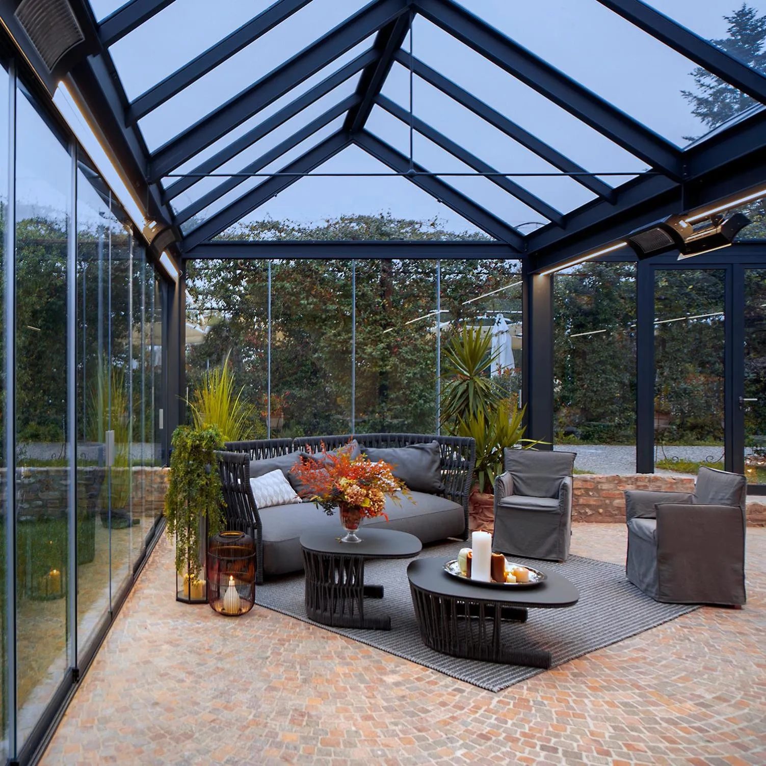 Patio in Hotel Villa Costanza