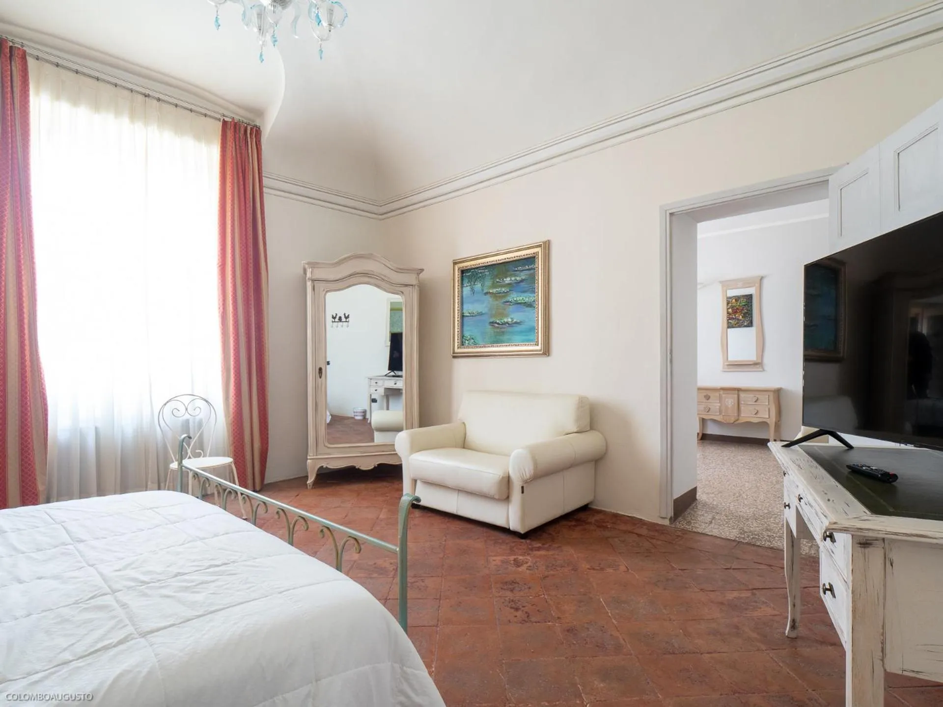 Bed in Hotel Villa Costanza