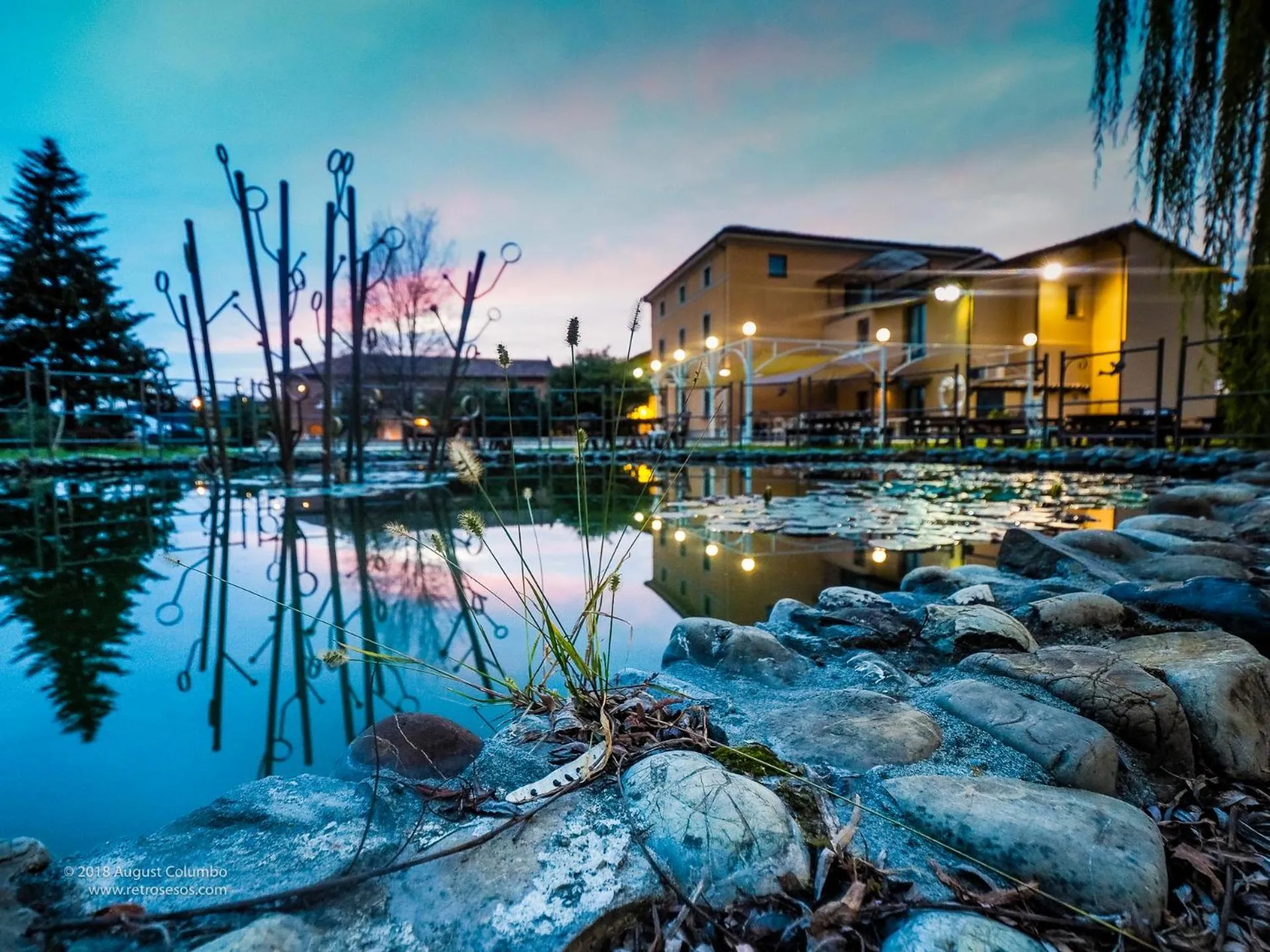 Property building in Hotel Villa Costanza