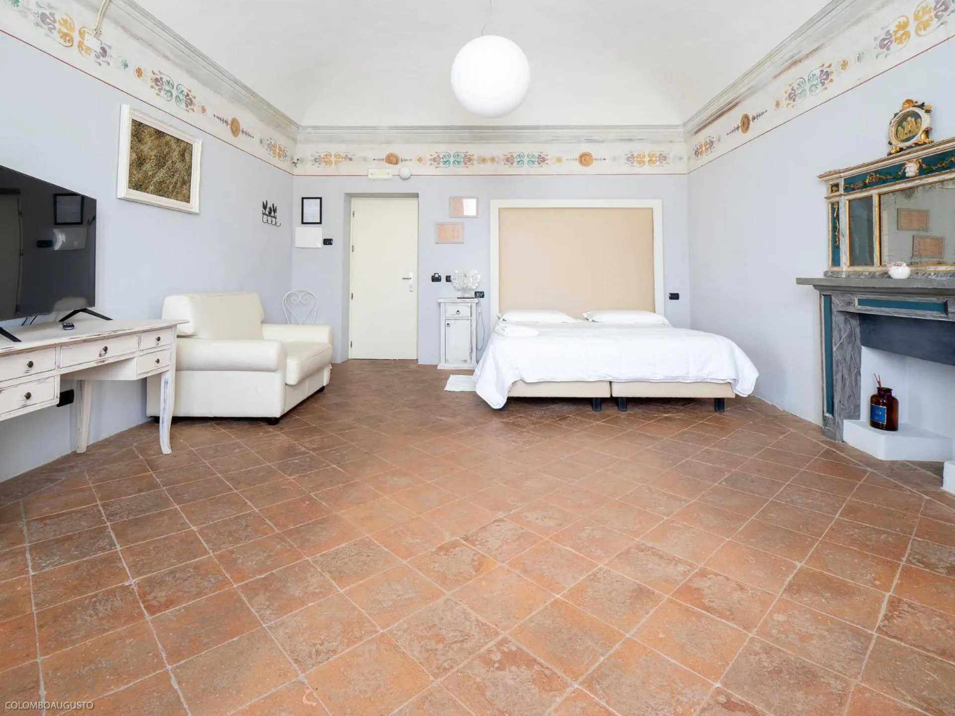 Bed in Hotel Villa Costanza