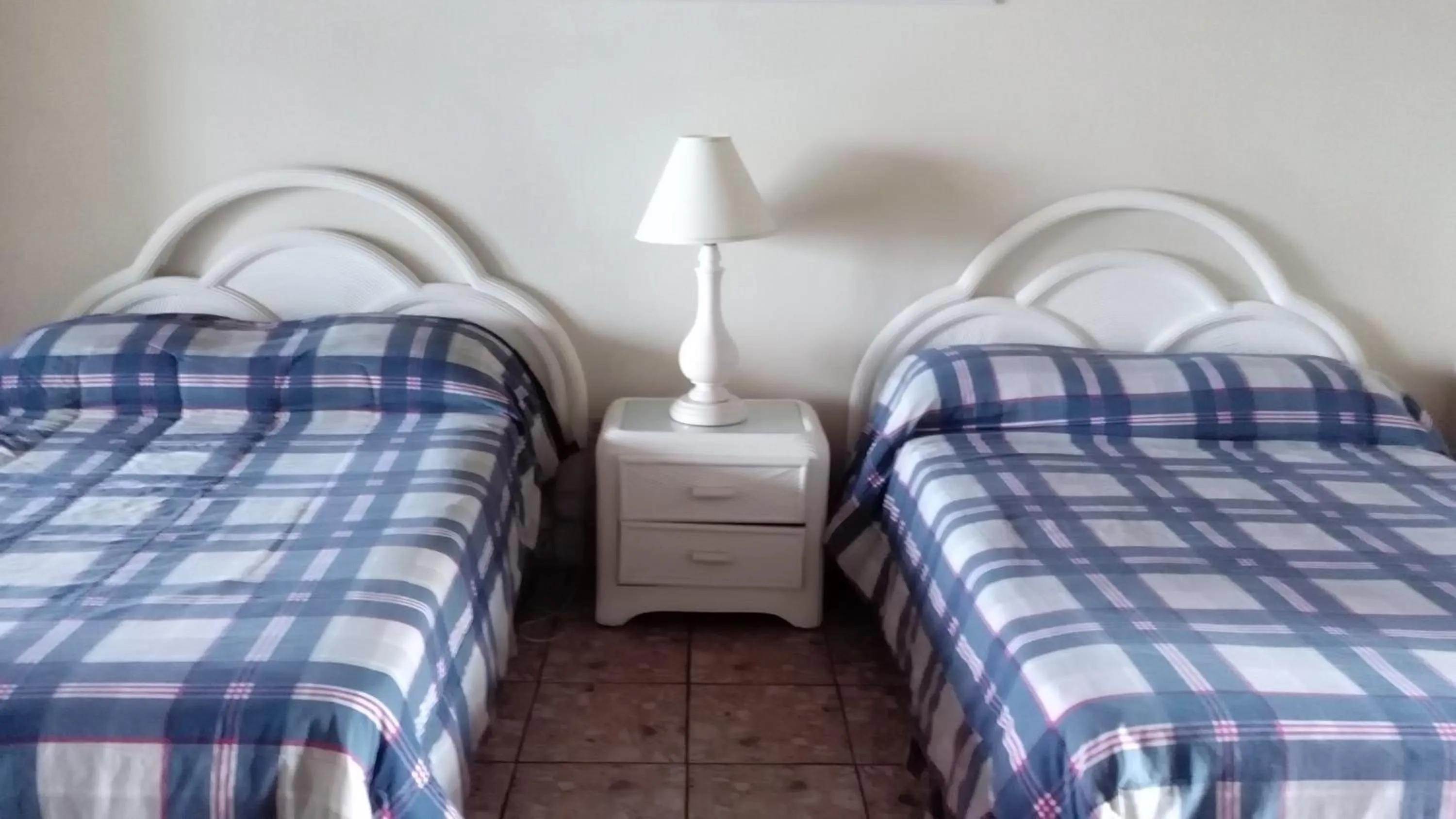 Bed in Silver Seas Hotel