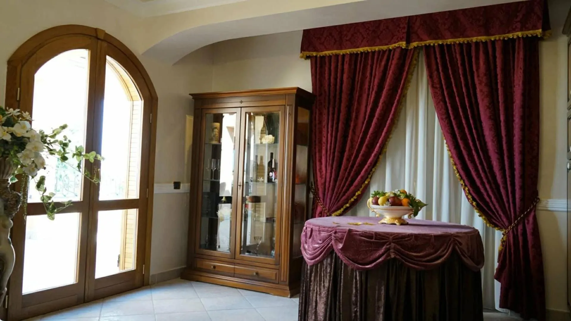 Living room in Afrodite Boutique Hotel