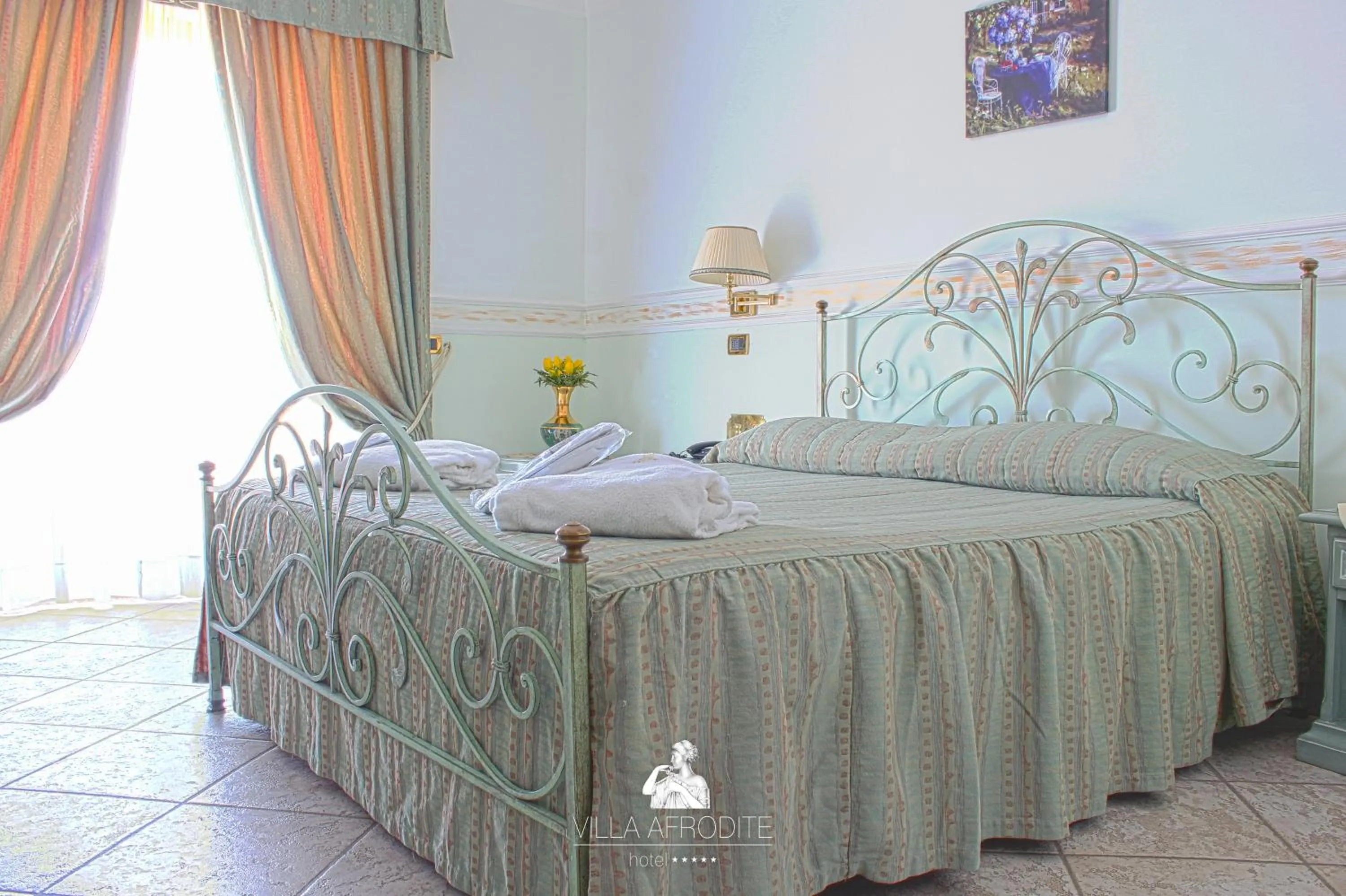 View (from property/room), Bed in Afrodite Boutique Hotel