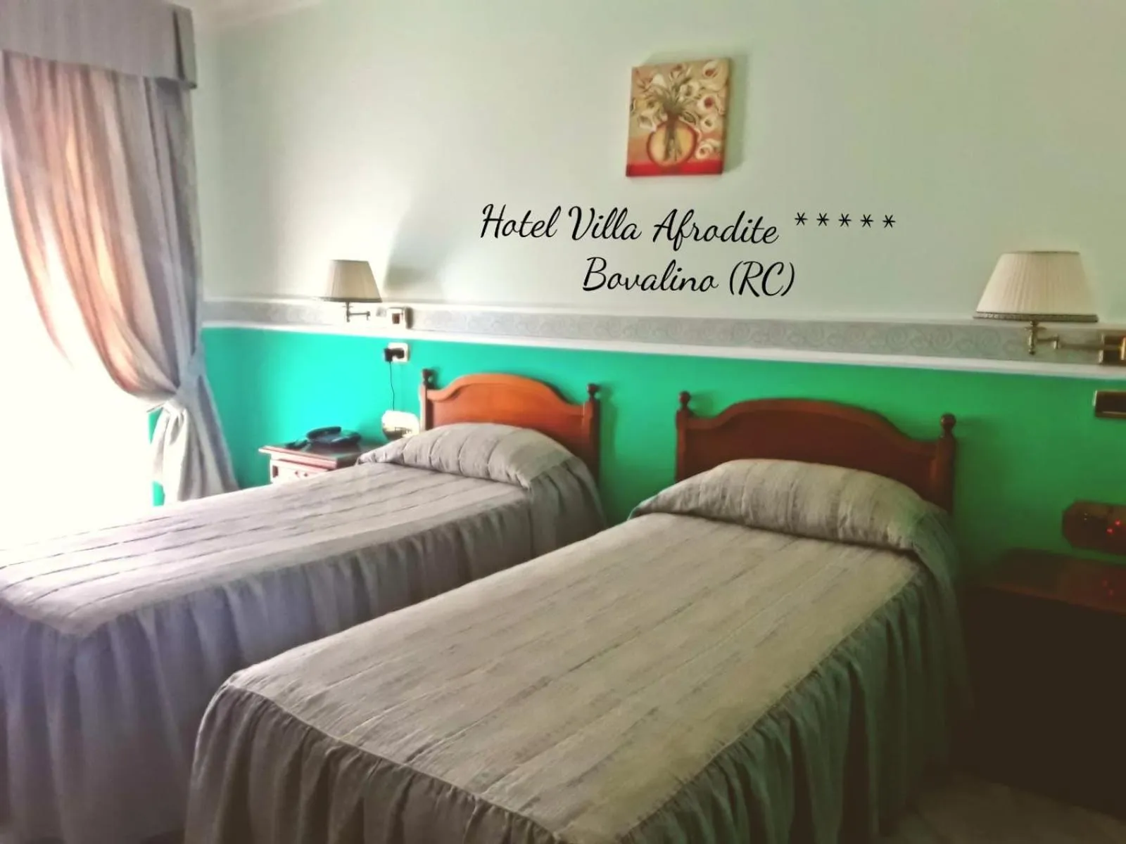 Bed in Afrodite Boutique Hotel