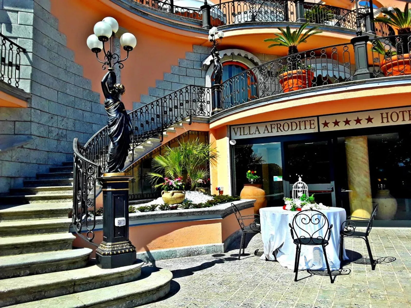 Facade/entrance in Afrodite Boutique Hotel