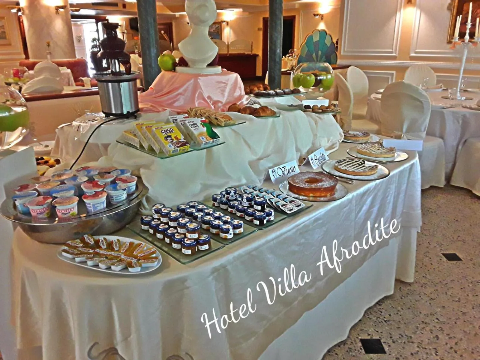 Food close-up in Afrodite Boutique Hotel