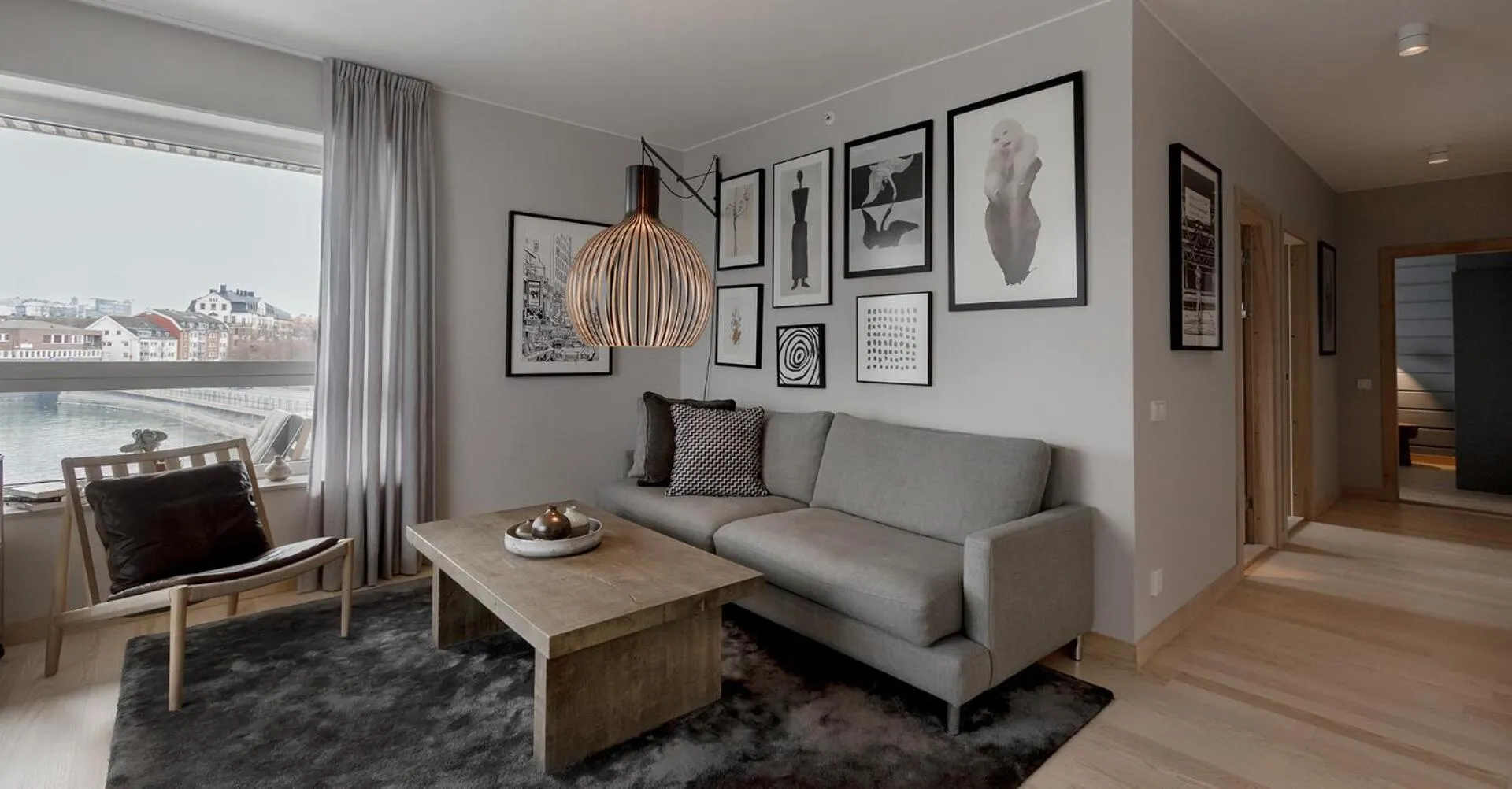 Living room in Slottsholmen Hotell och Restaurang