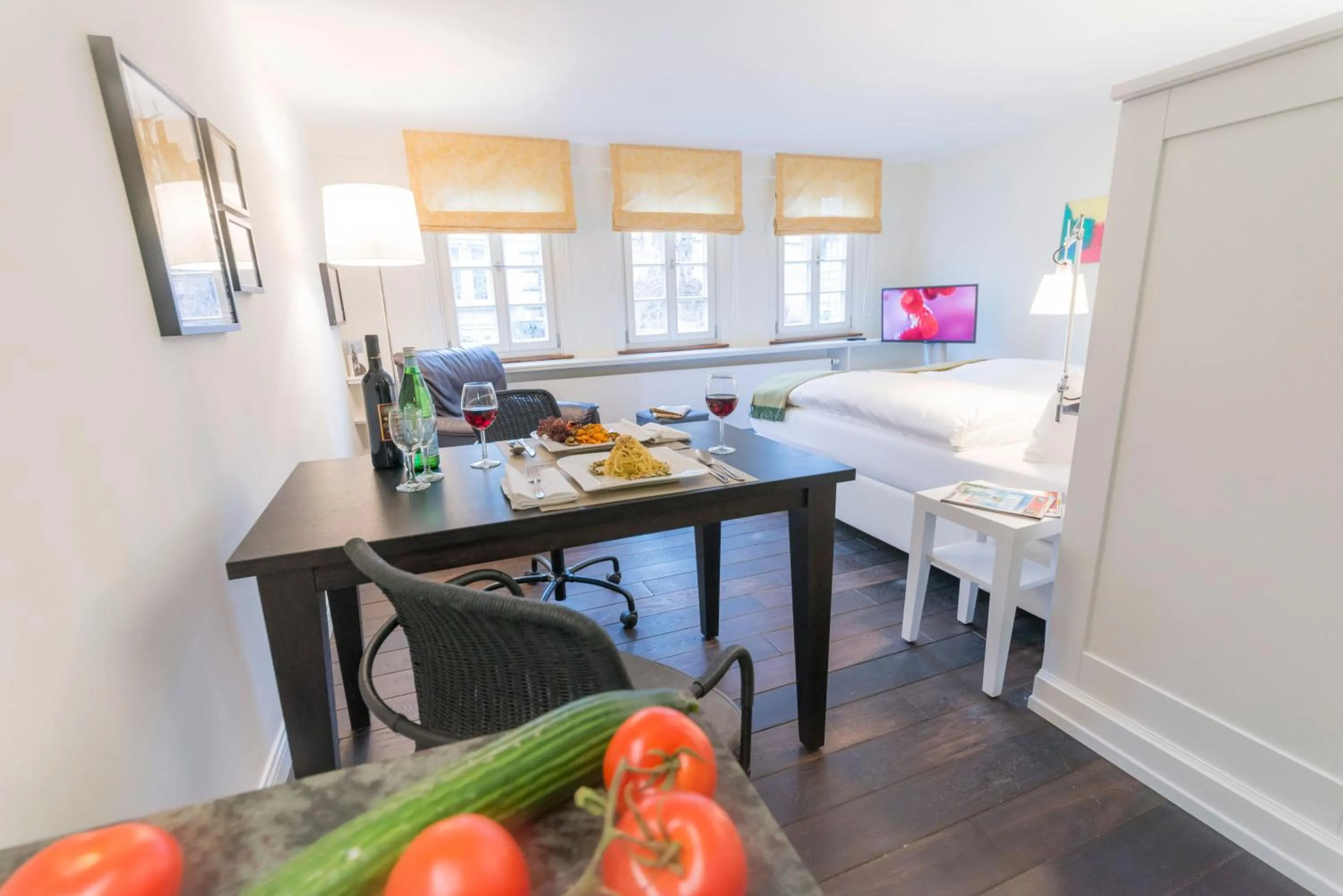 Dining area in Gästehaus am Marktbrunnen