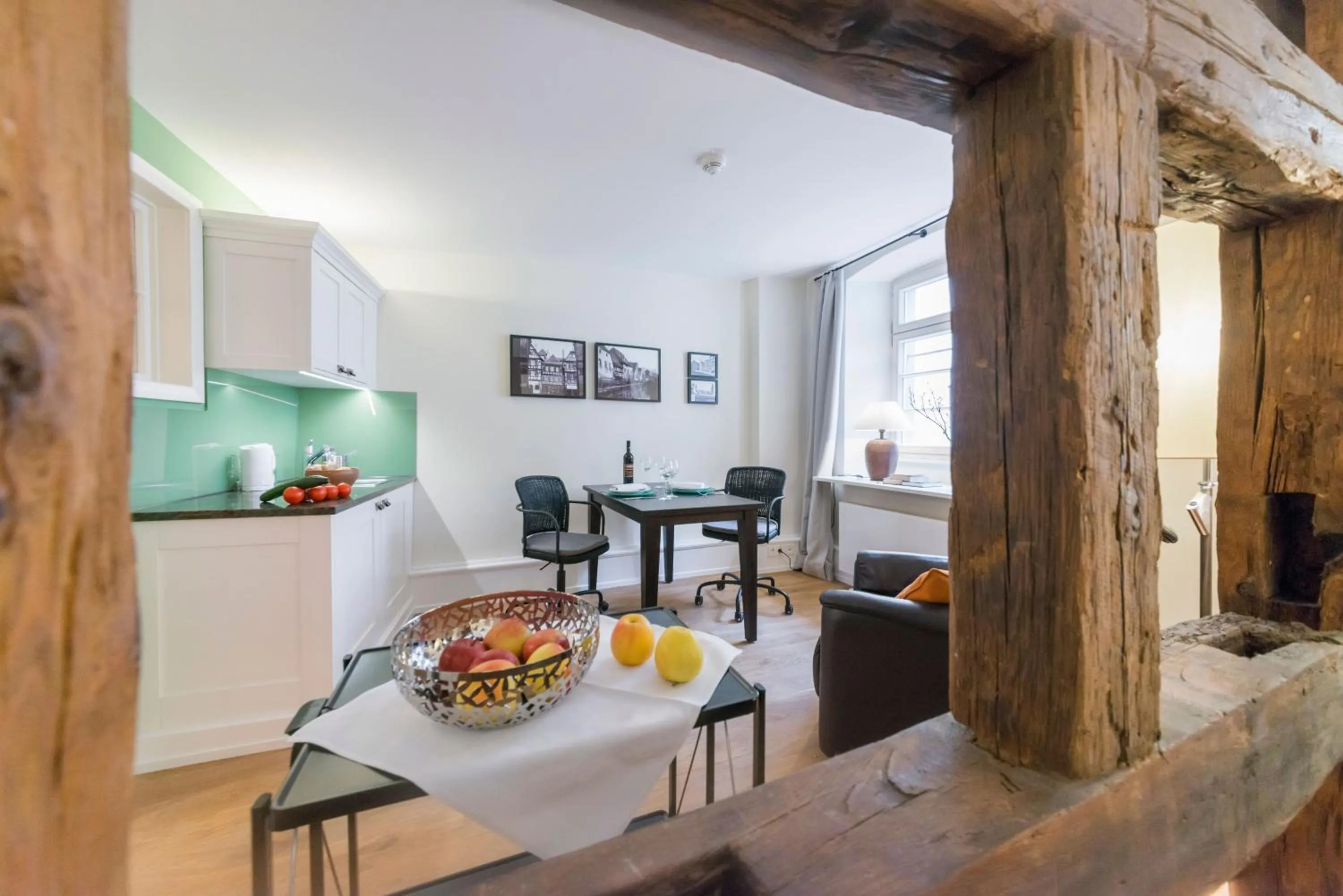 Dining area in Gästehaus am Marktbrunnen