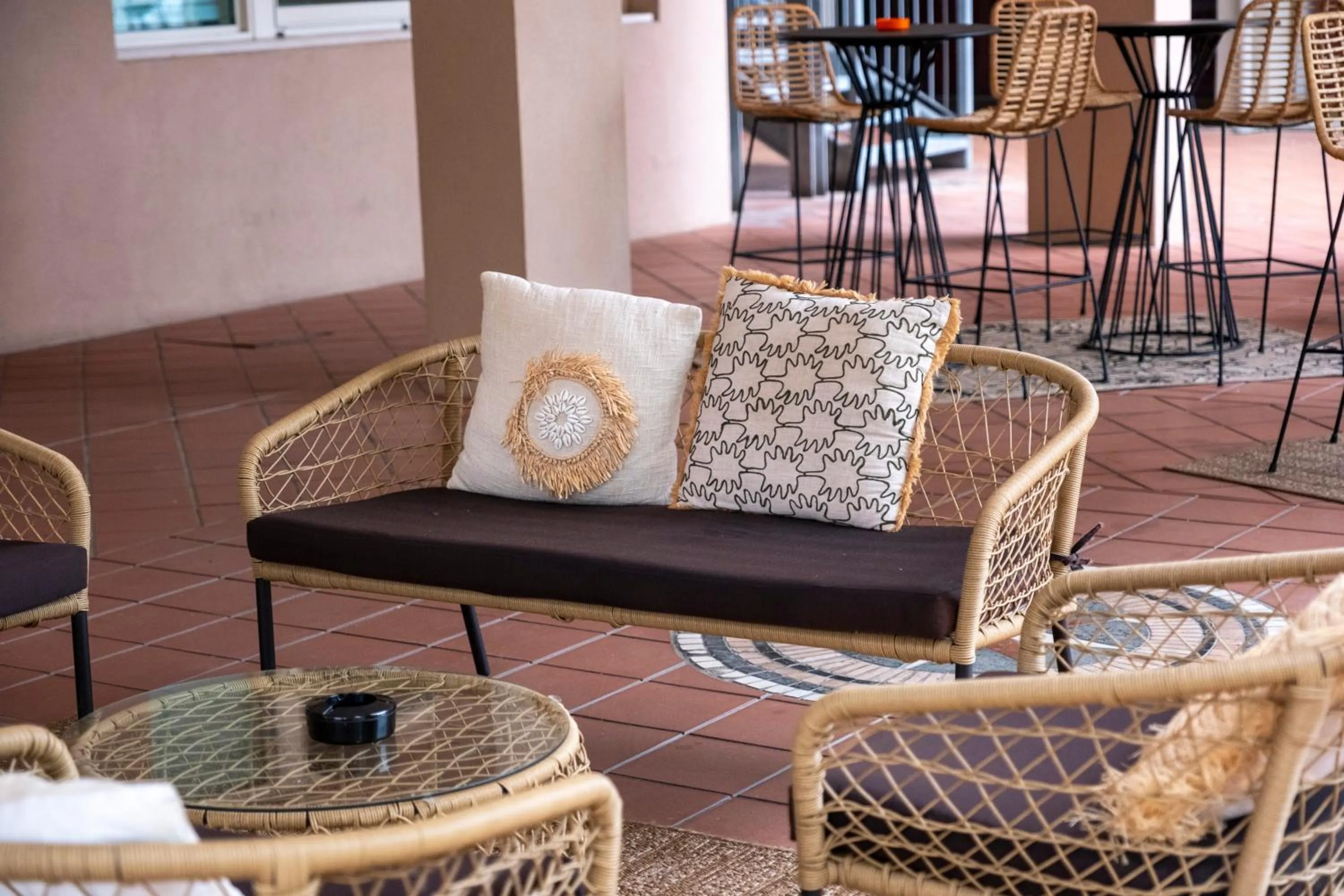 Seating area in Hotel St Gregory Park
