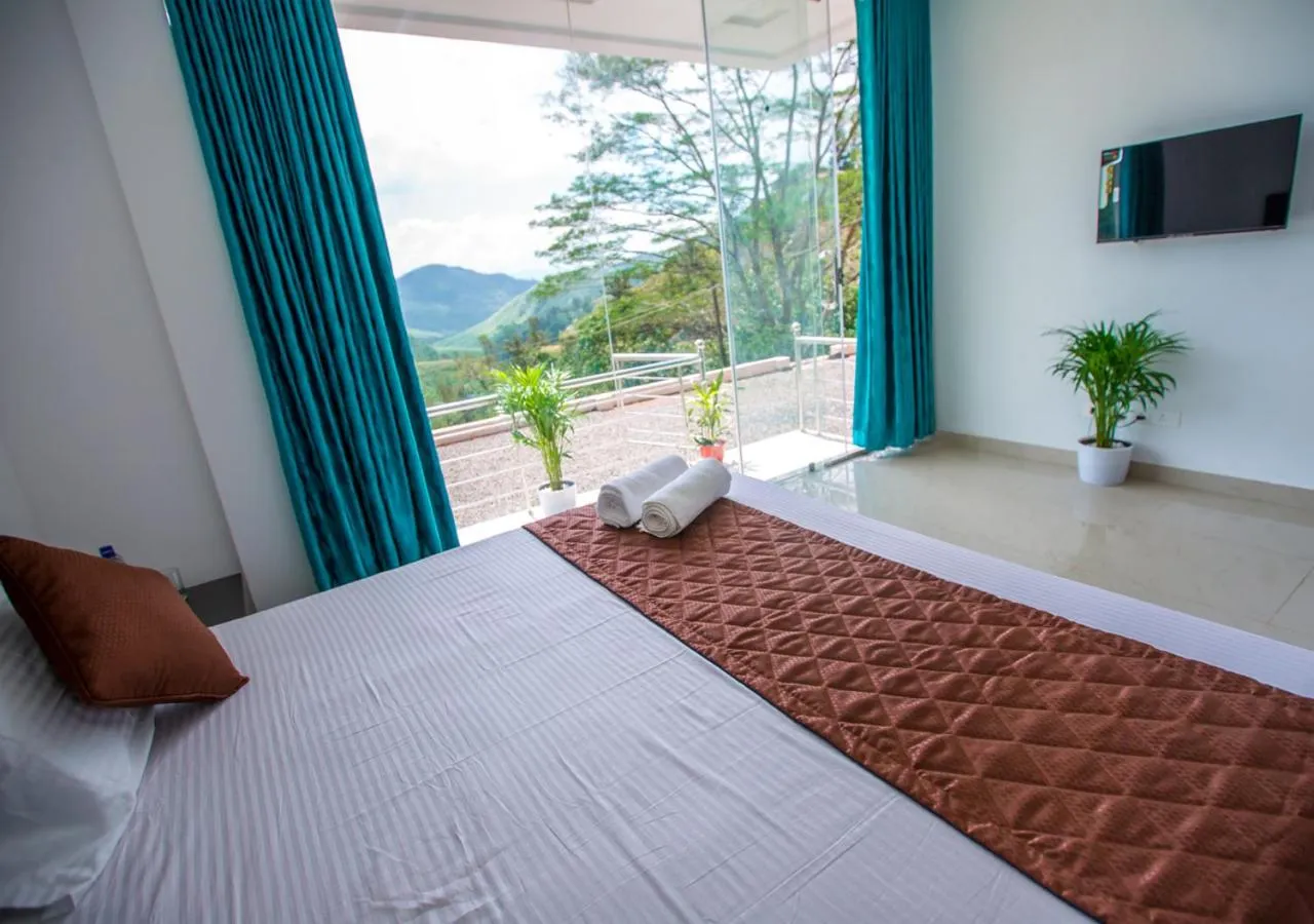 Bed in Hidden Valley Hill View Cottage Vagamon by VOYE HOMES - Rooms with Hill View