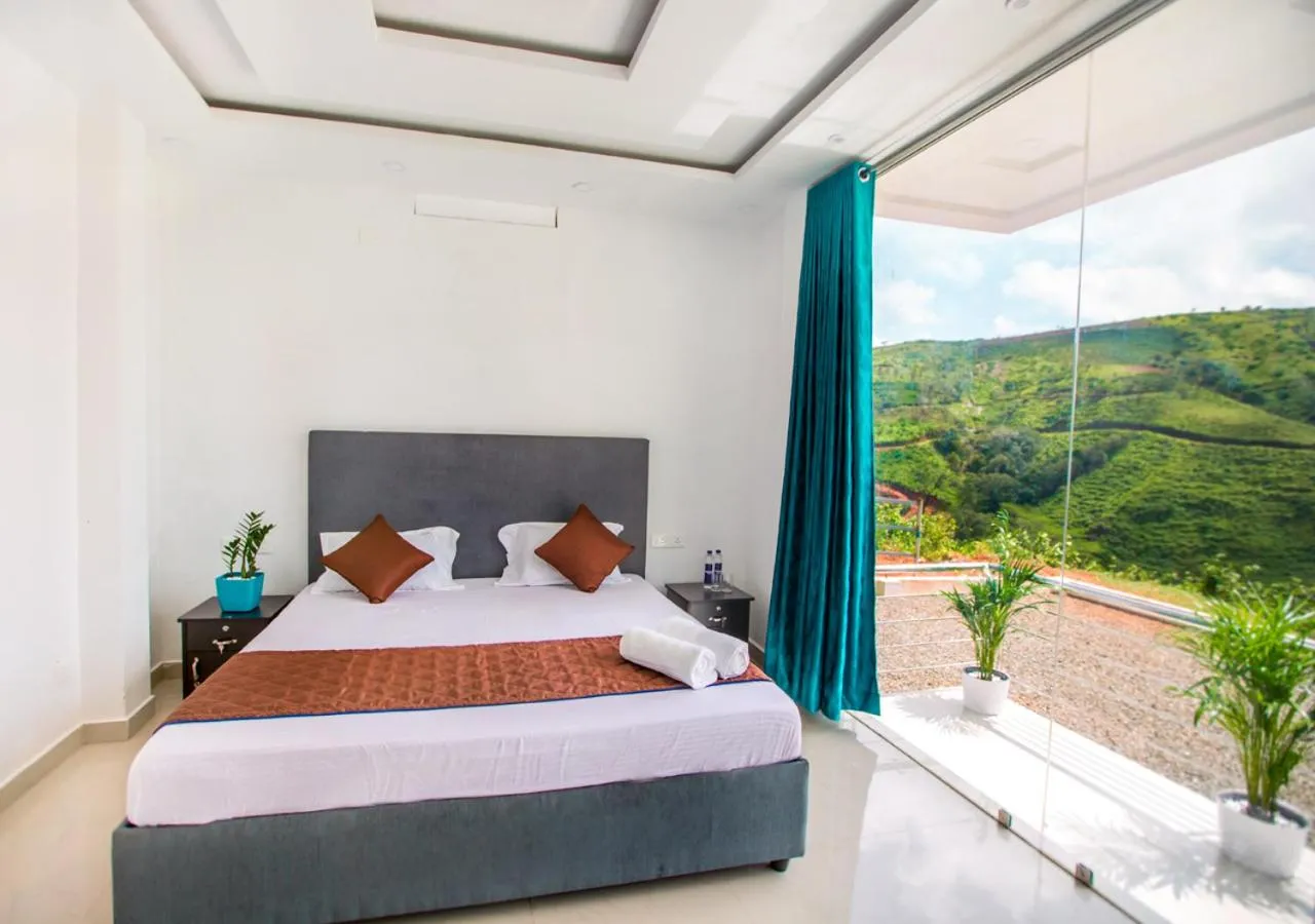 Bed in Hidden Valley Hill View Cottage Vagamon by VOYE HOMES - Rooms with Hill View