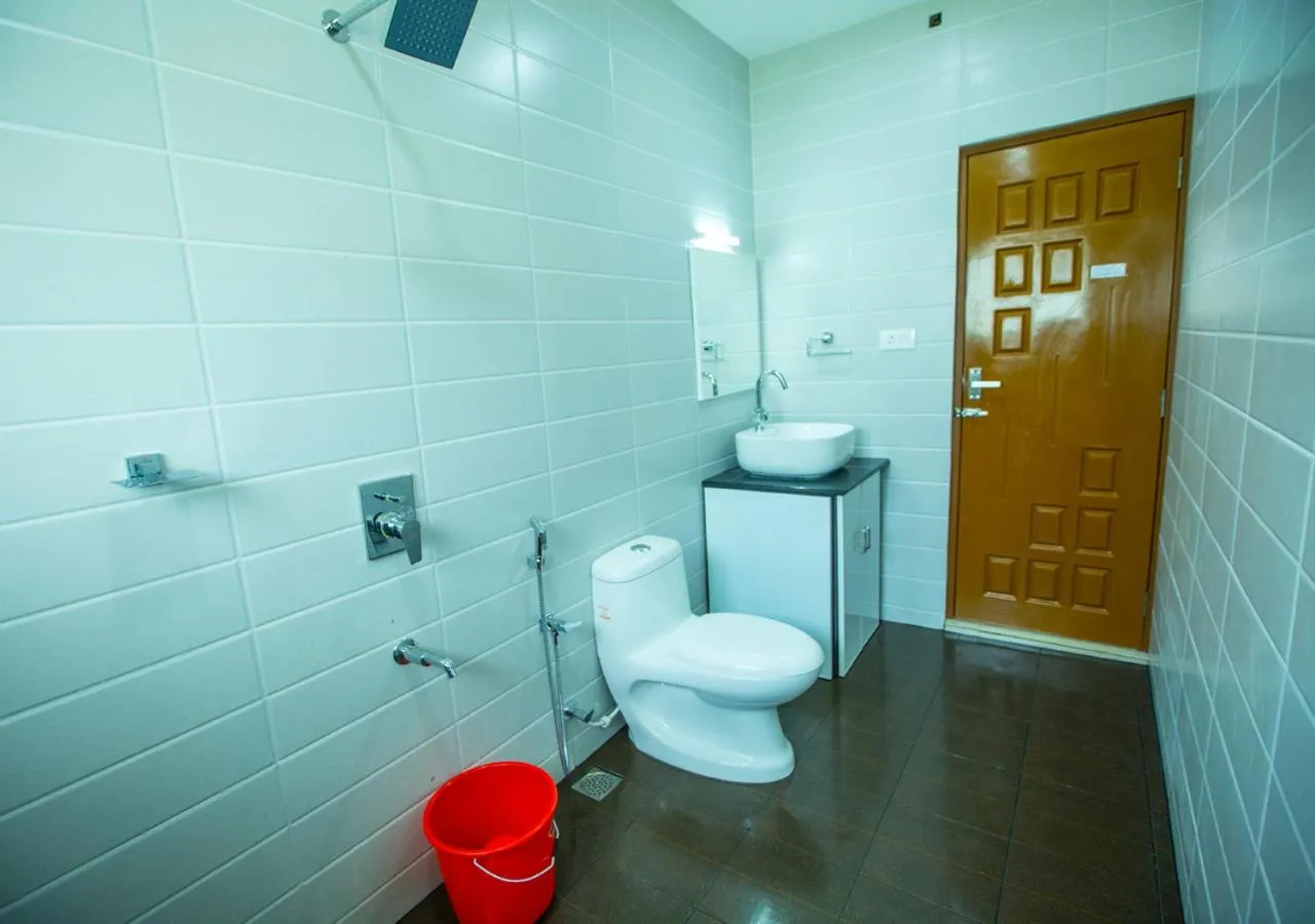 Shower in Hidden Valley Hill View Cottage Vagamon by VOYE HOMES - Rooms with Hill View