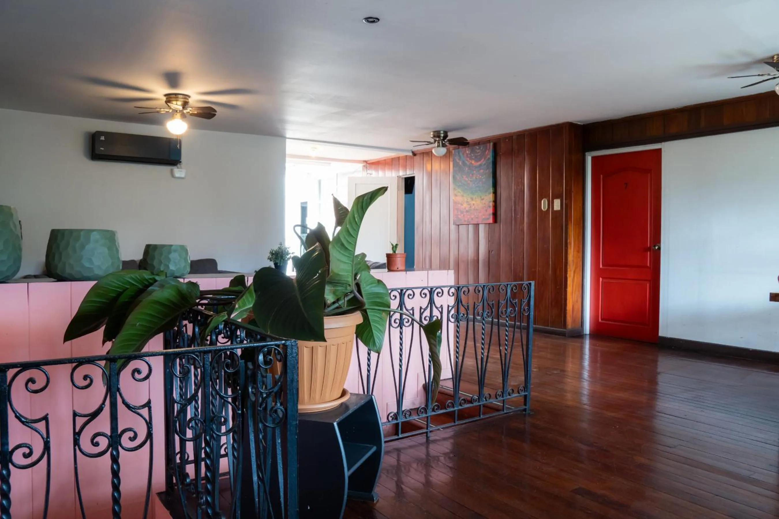 Seating area in Otoya 1907 Hotel