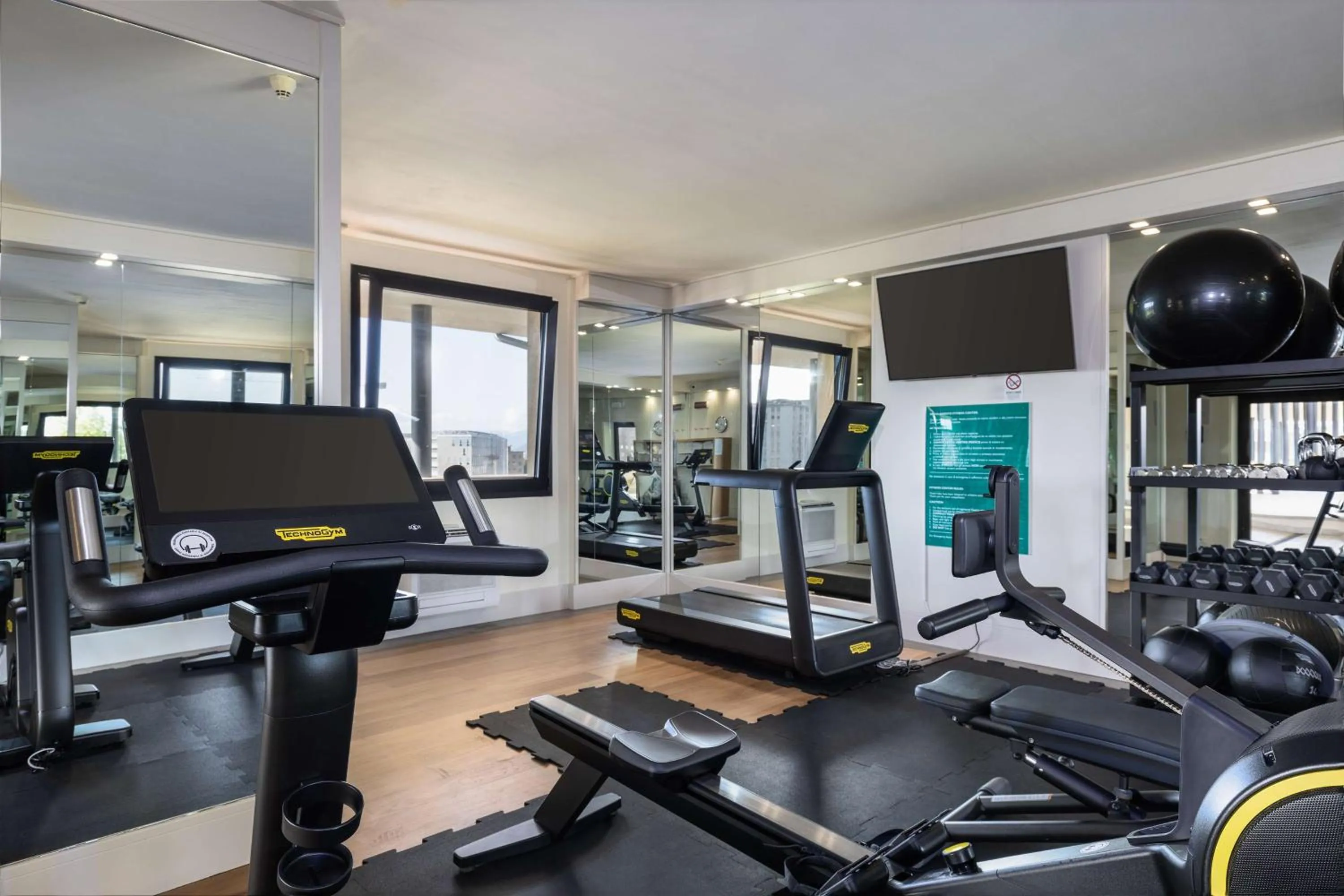 Fitness centre/facilities in Hilton Garden Inn Florence Novoli