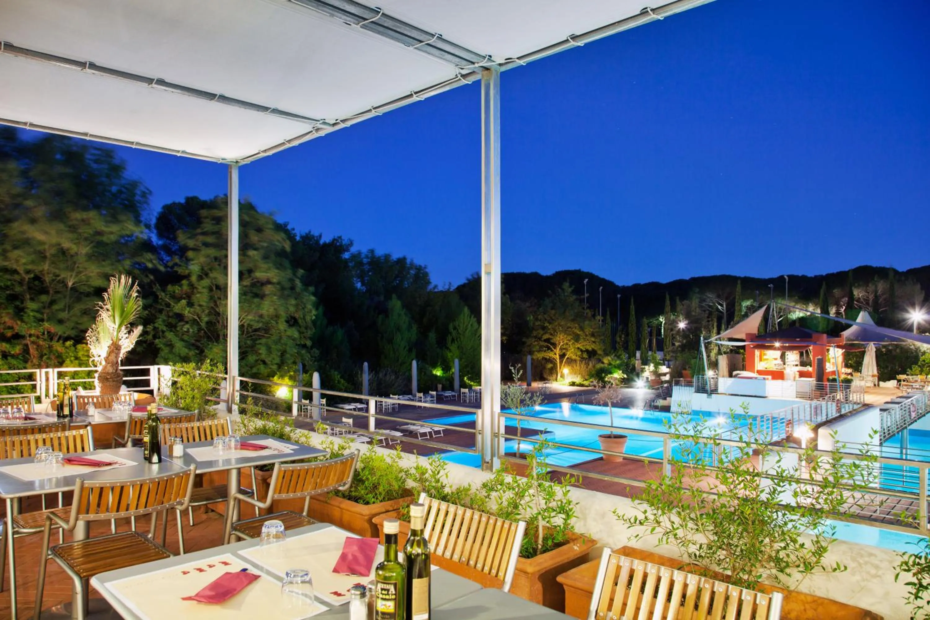 Restaurant/places to eat in Camping Village Rocchette