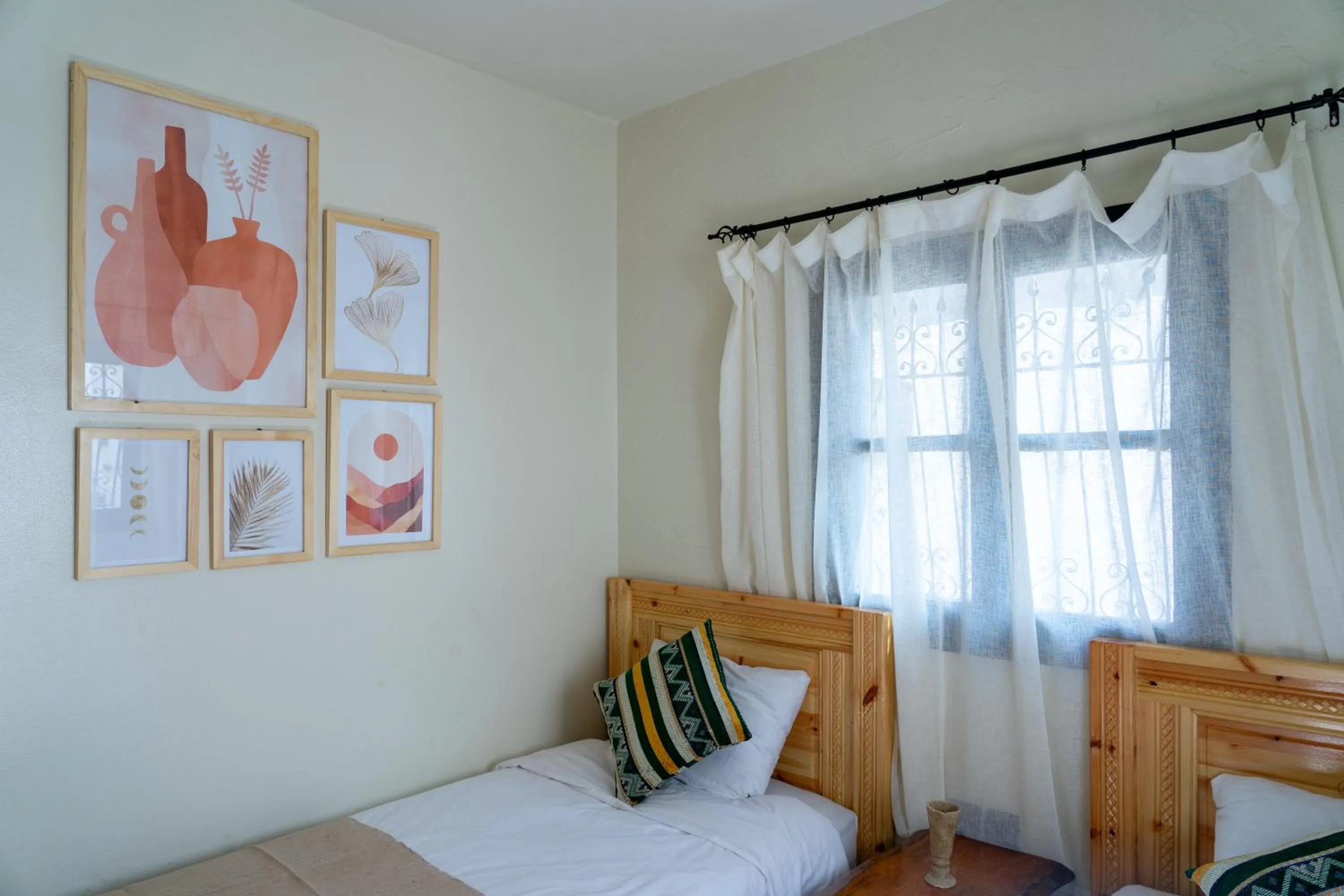 Bed in Anza surfhouse