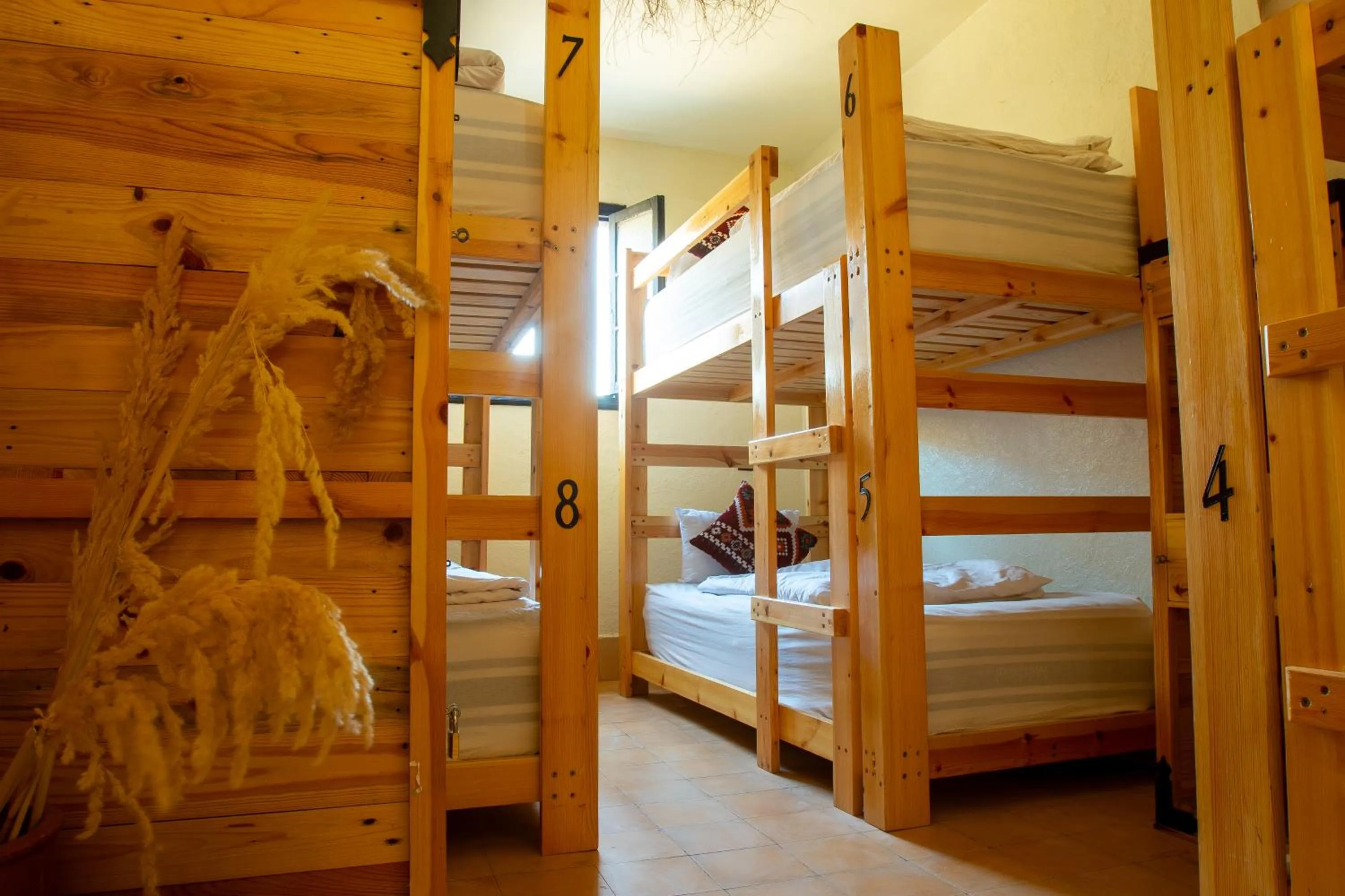 Bed in Anza surfhouse