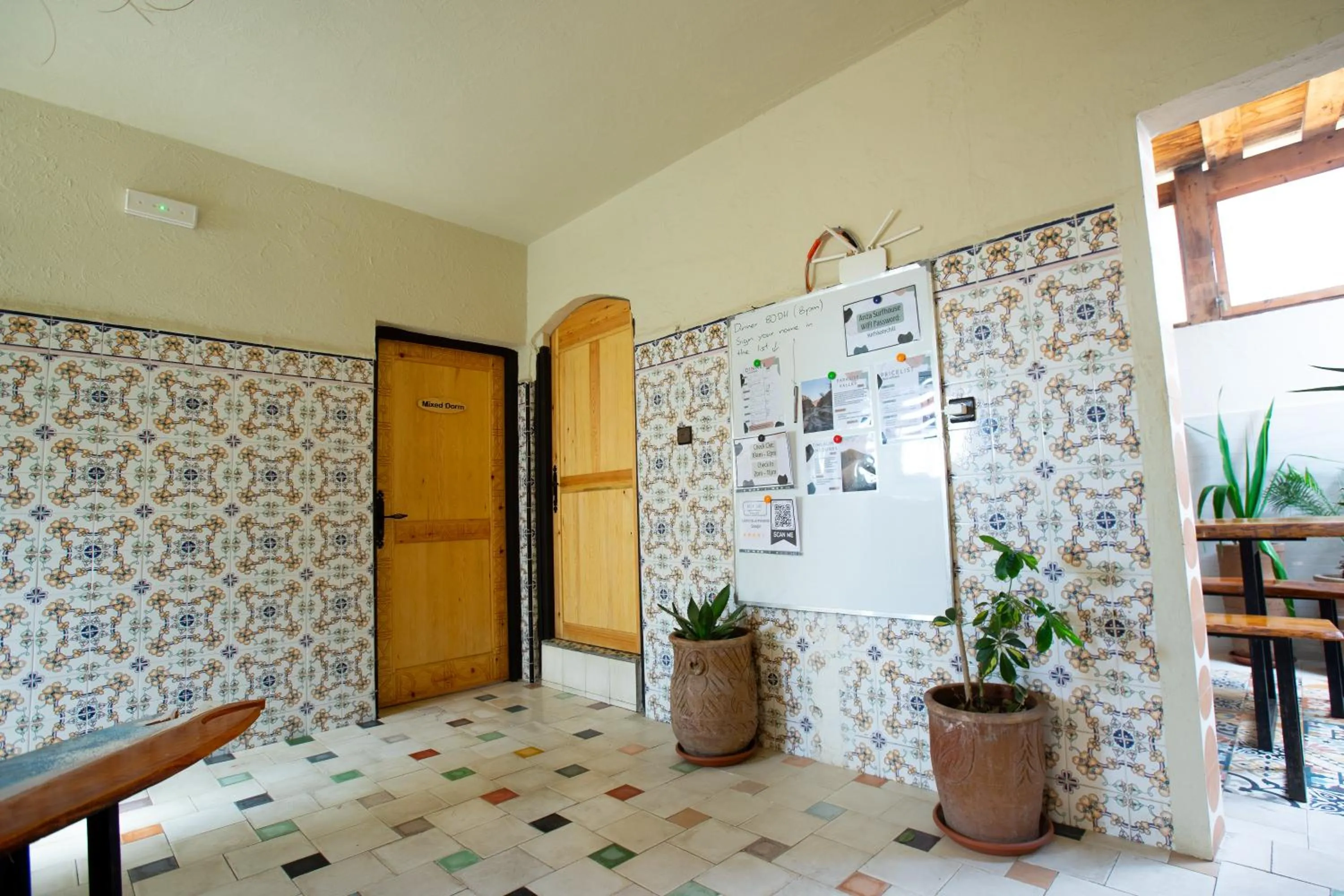 Bathroom in Anza surfhouse