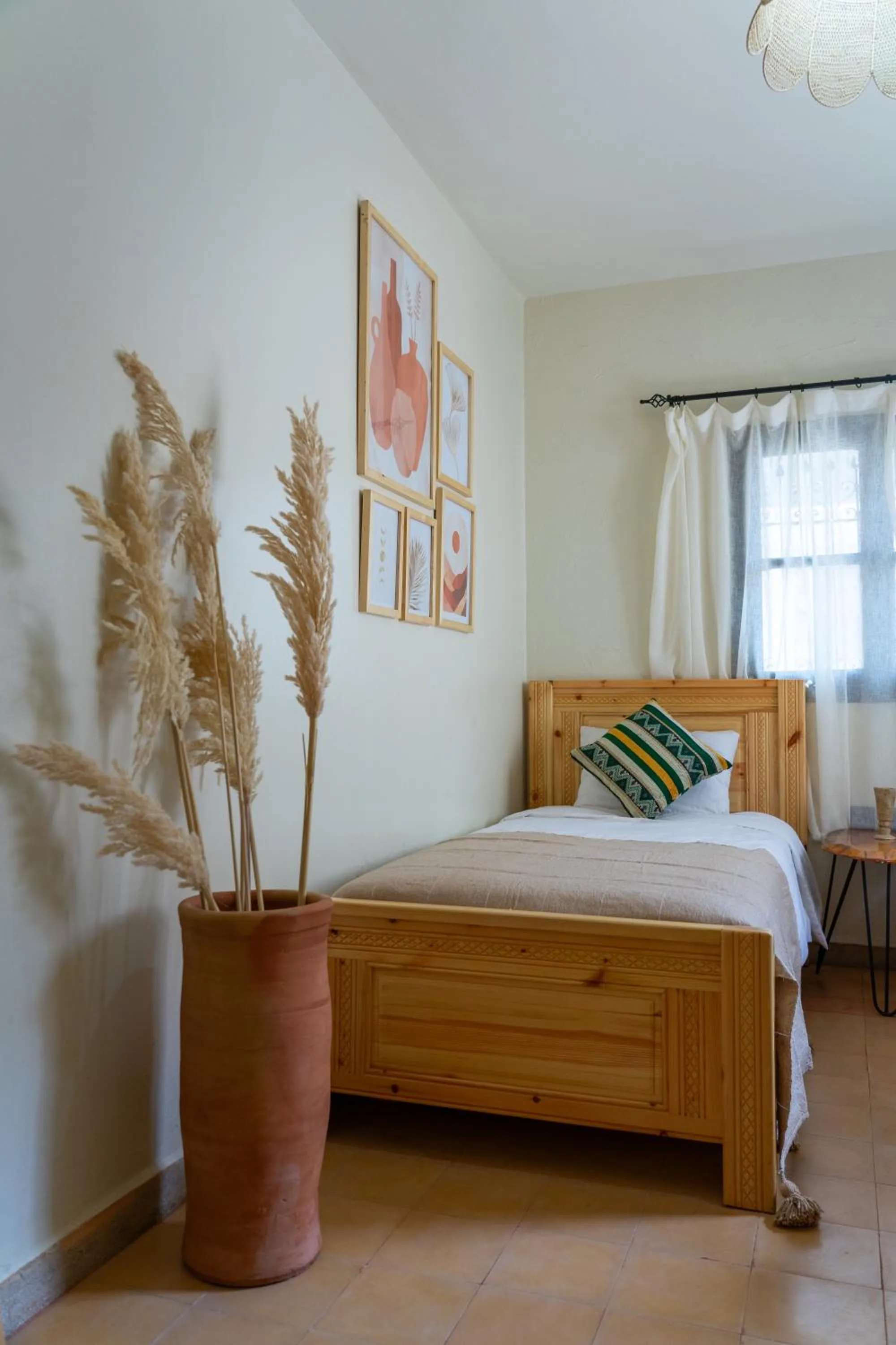 Bed in Anza surfhouse