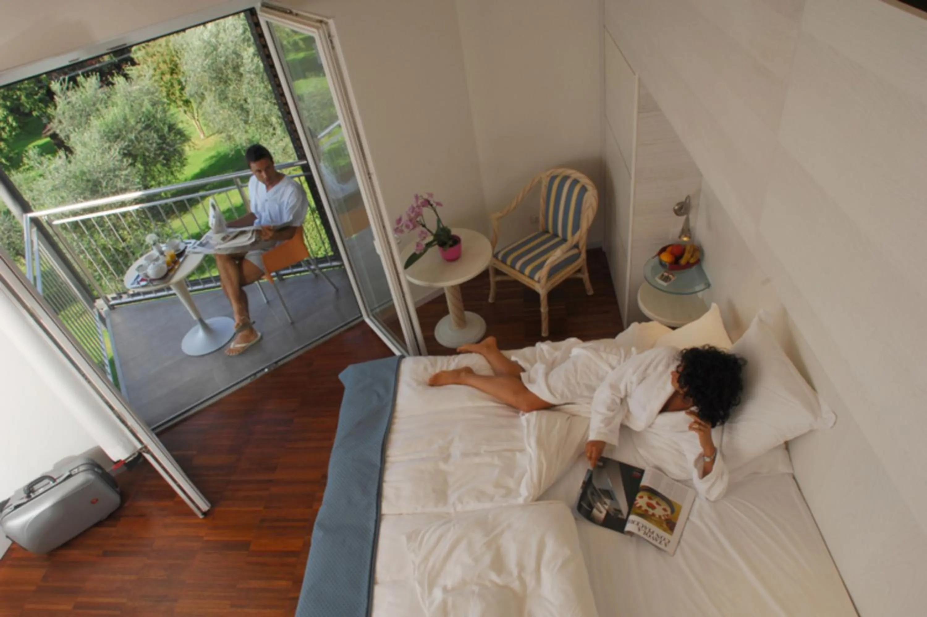 Bedroom, Bed in Park Hotel Il Vigneto