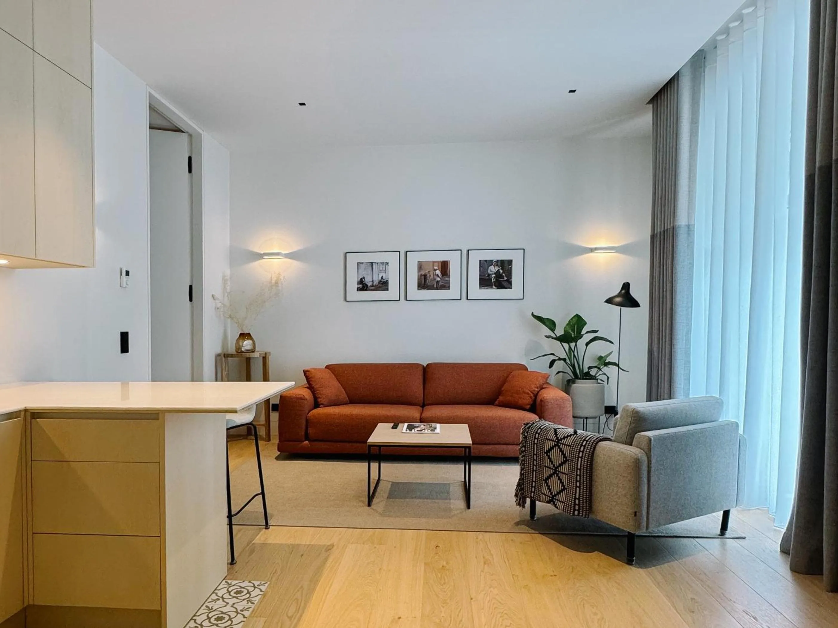 Living room in Mr(s)STiL Design Apartments
