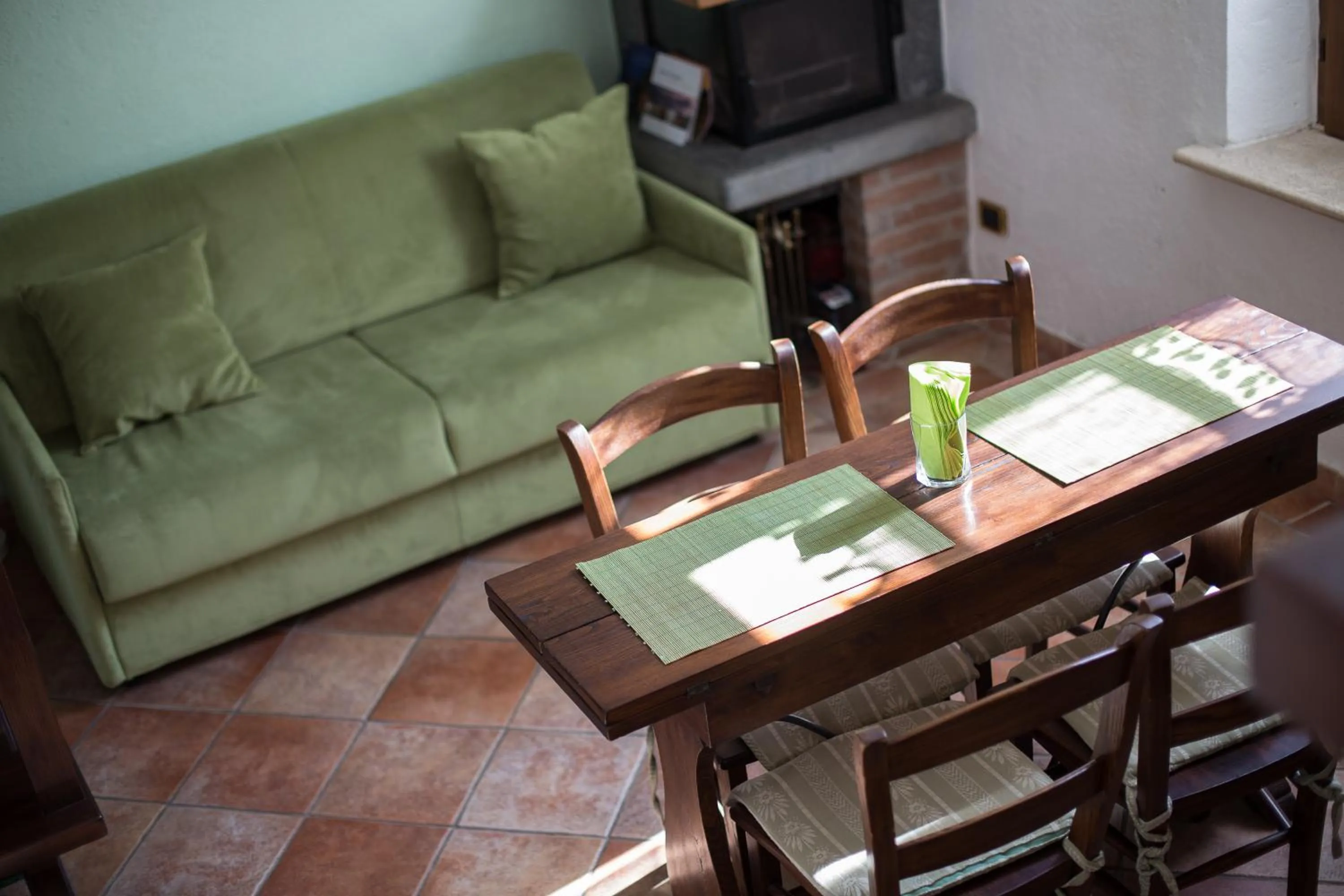 Living room in Antica Fonte Residenza di Siena