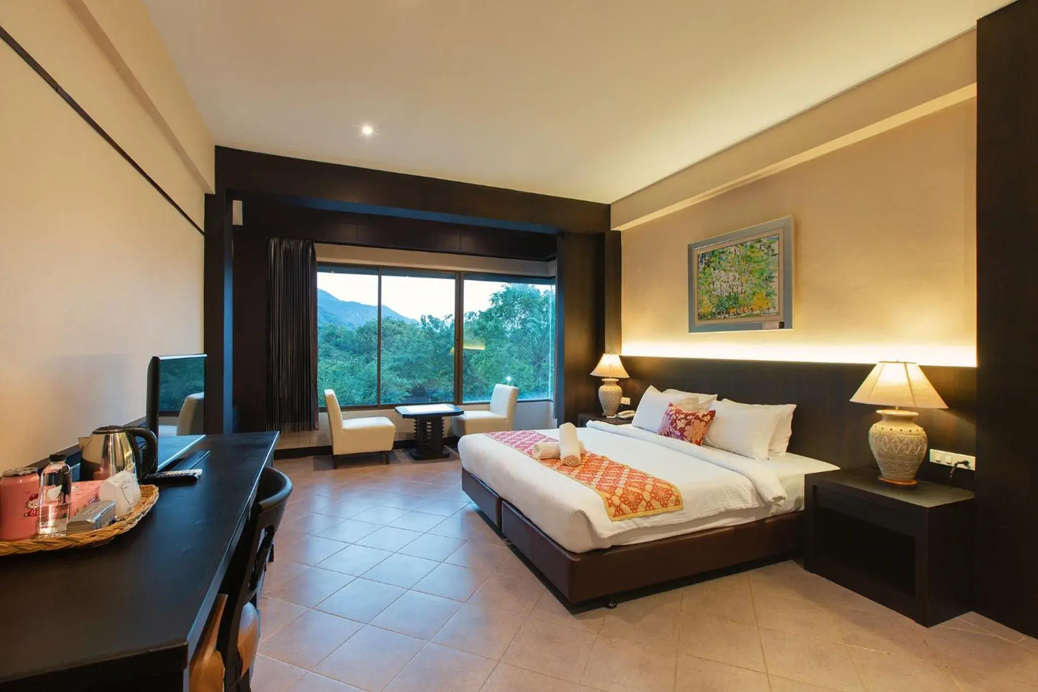 Double or Twin Room with Mountain View in ปานเทล เขาใหญ่ Parntel KhaoYai Double or Twin Room with Mountain View in ปานเทล เขาใหญ่ Parntel KhaoYai