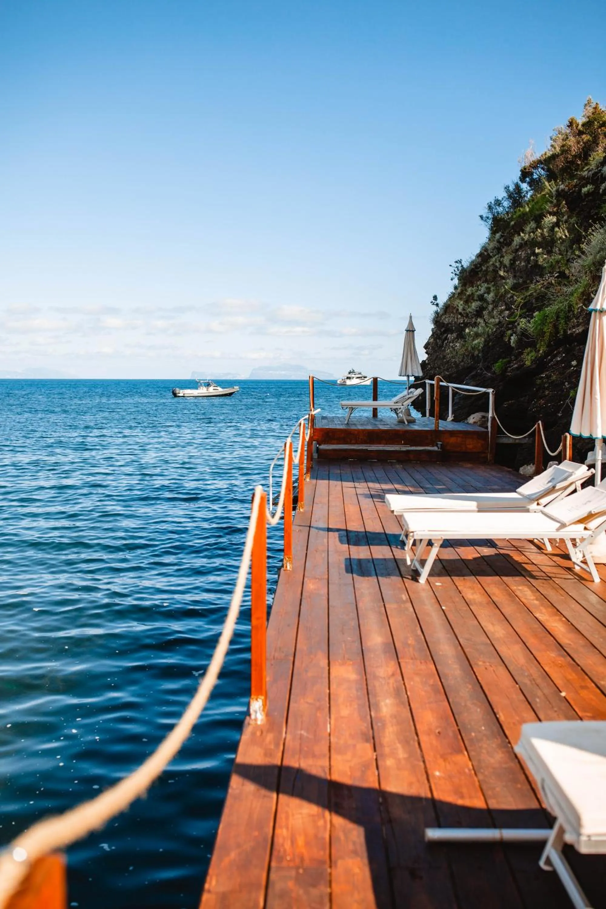 Natural landscape in Strand Hotel Delfini