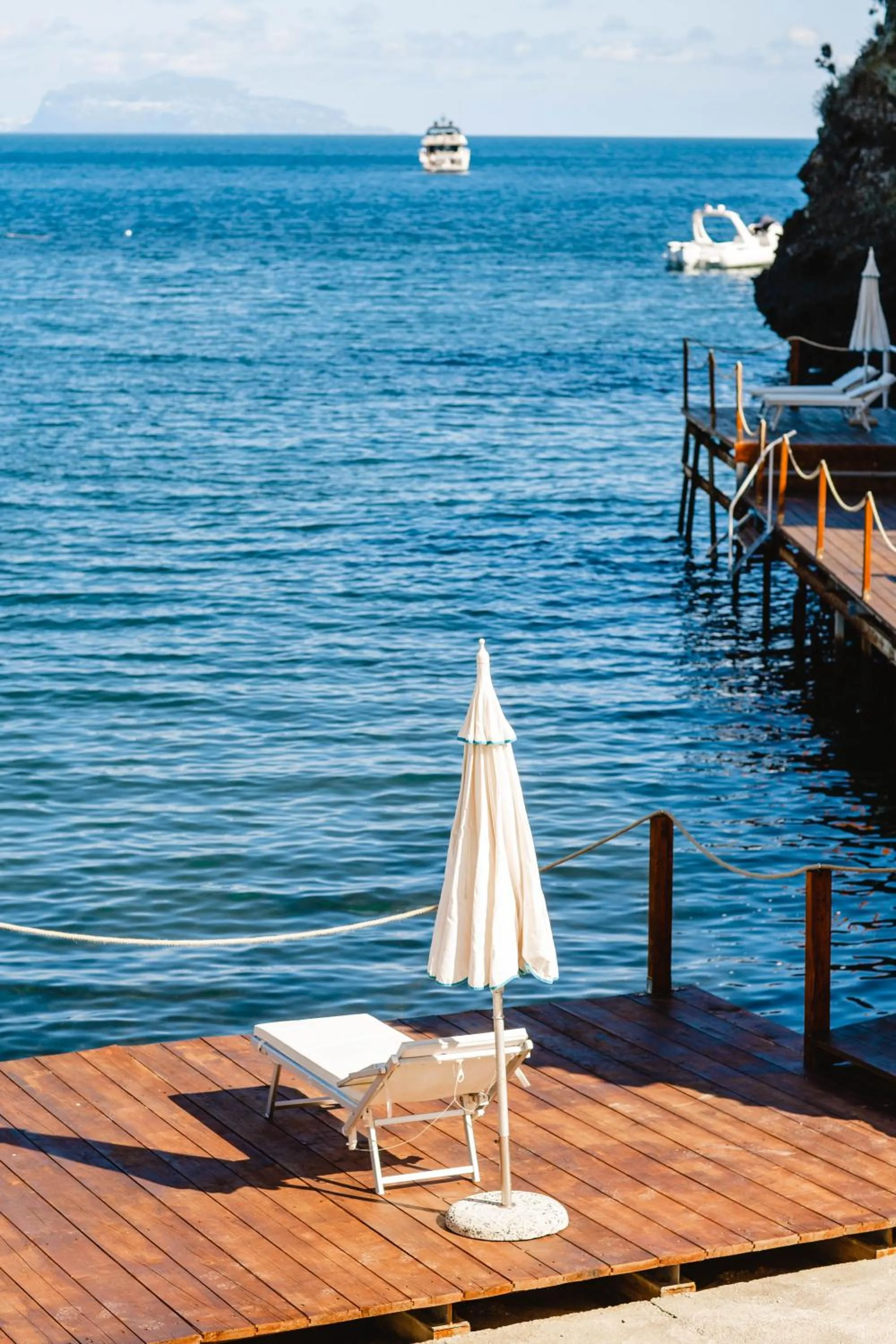 Beach in Strand Hotel Delfini