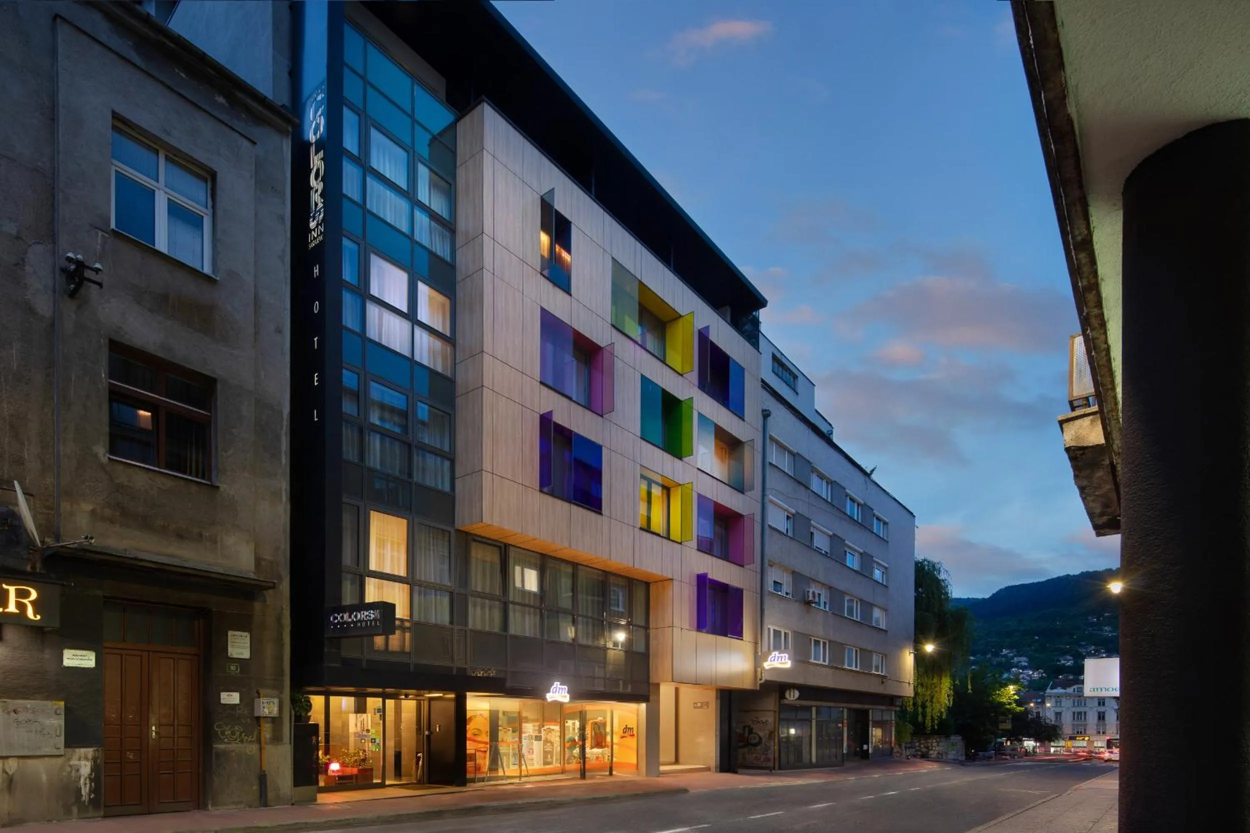 Property building in Hotel Colors Inn