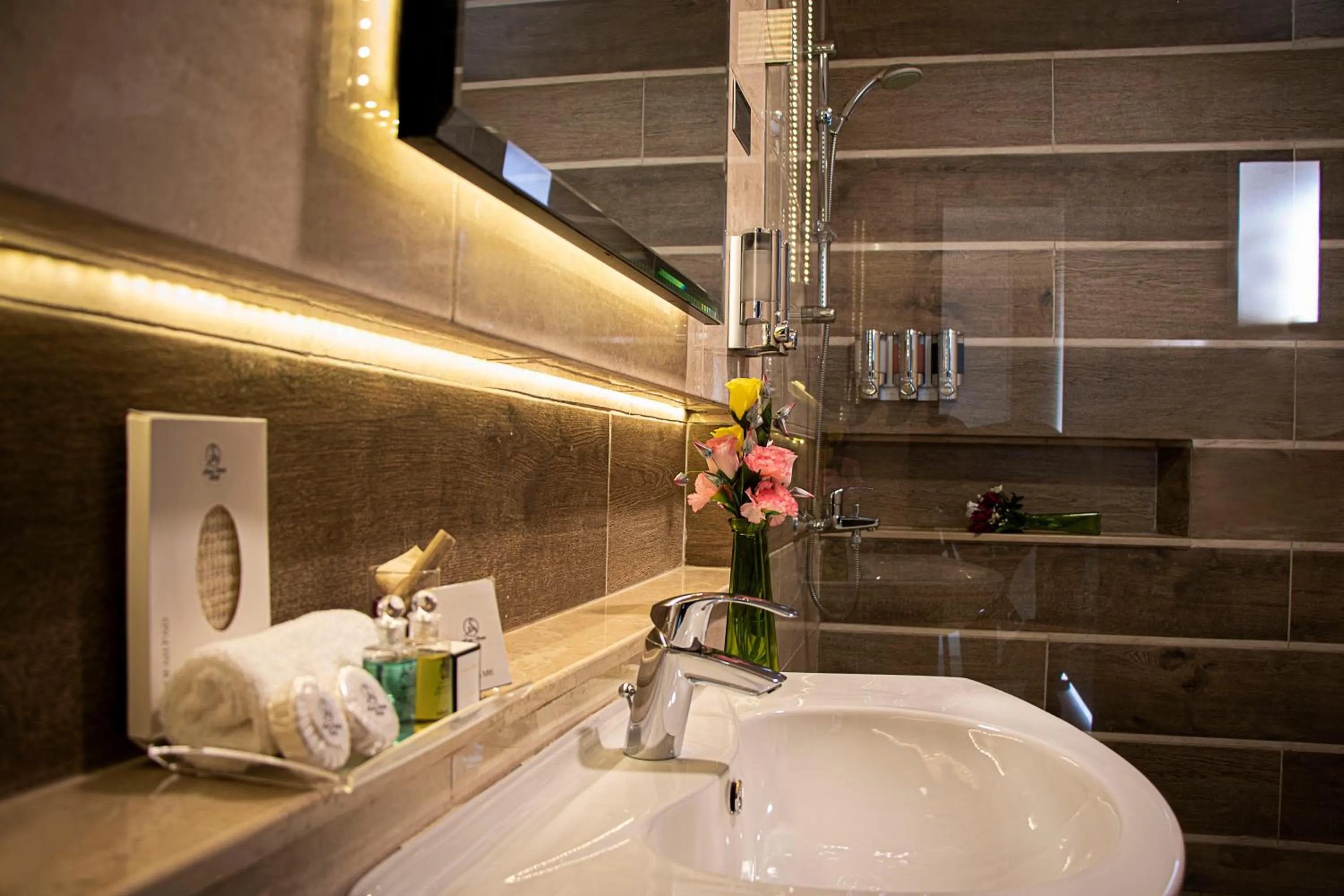 Bathroom in Home Suites Boutique Hotel Freetown