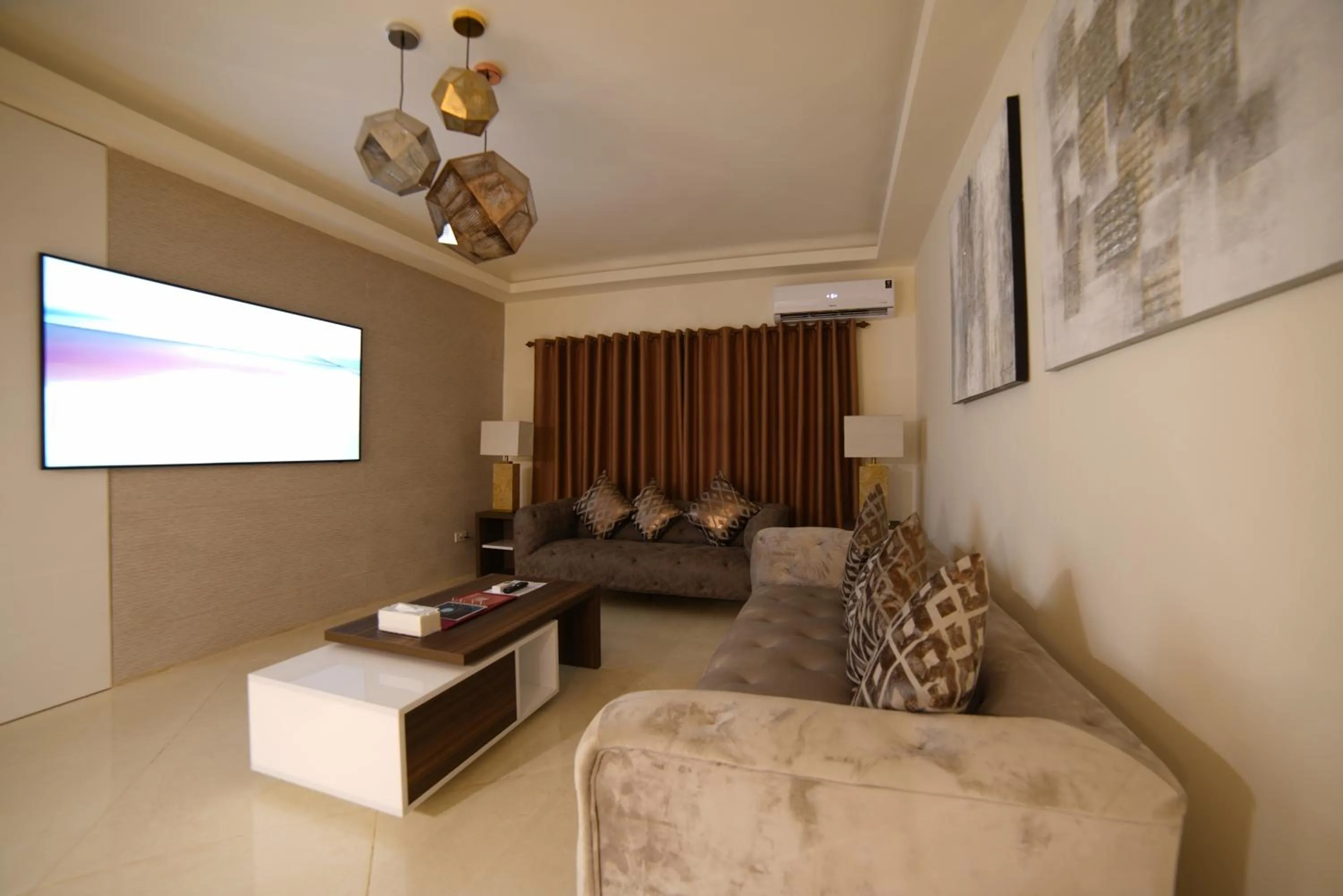Living room in Home Suites Boutique Hotel Freetown