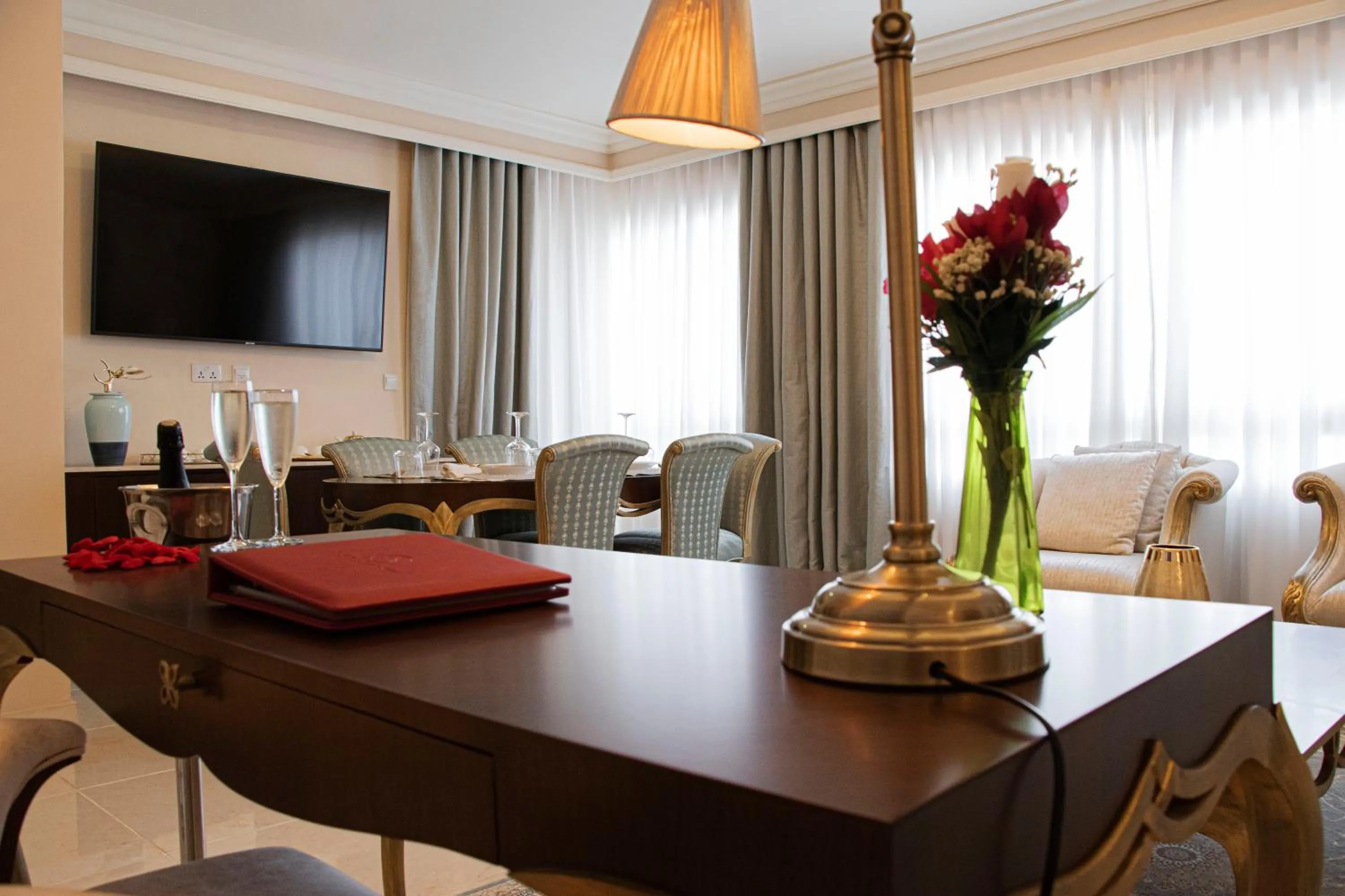 Living room in Home Suites Boutique Hotel Freetown