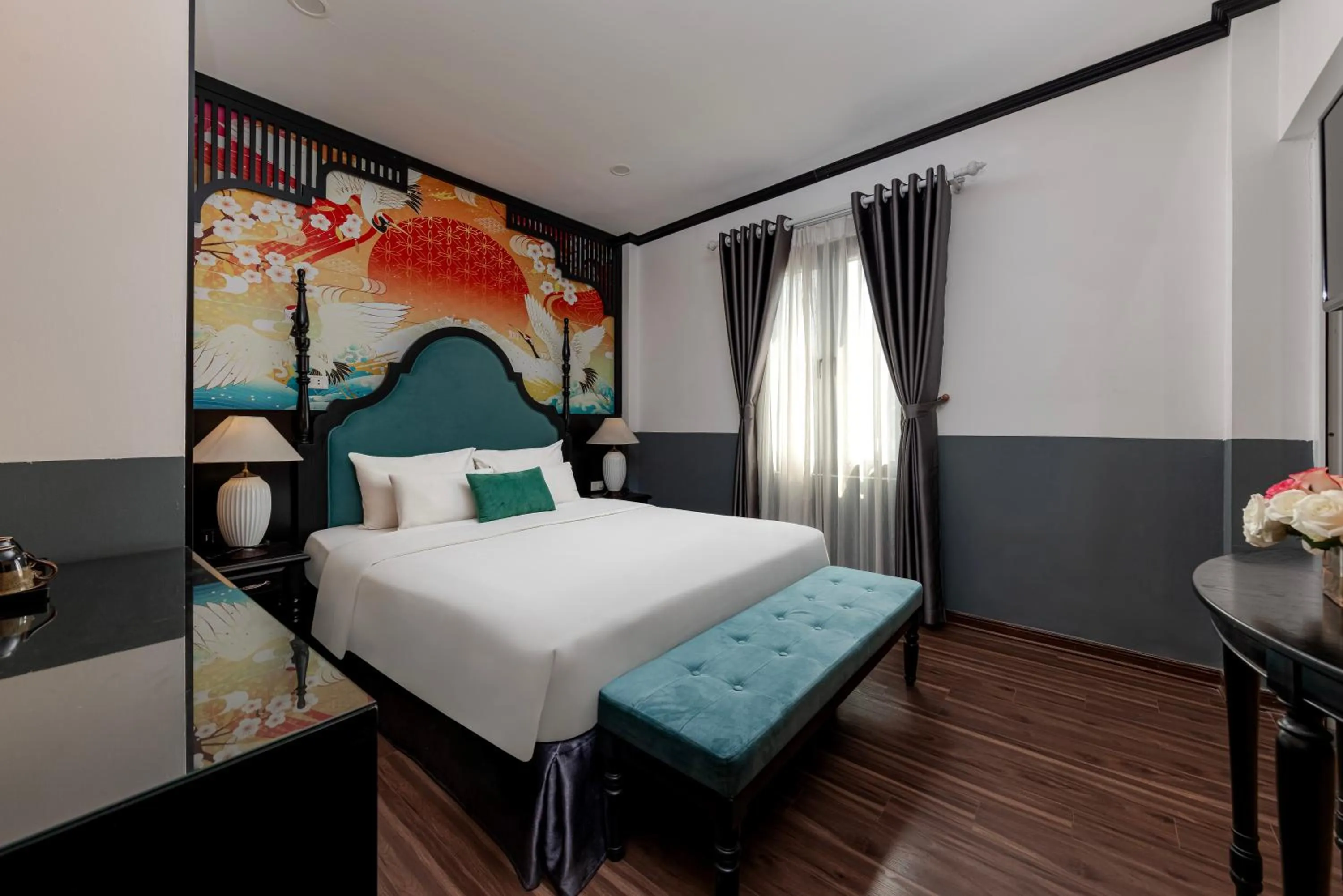Bed in Hanoi Elpis Hotel & Spa