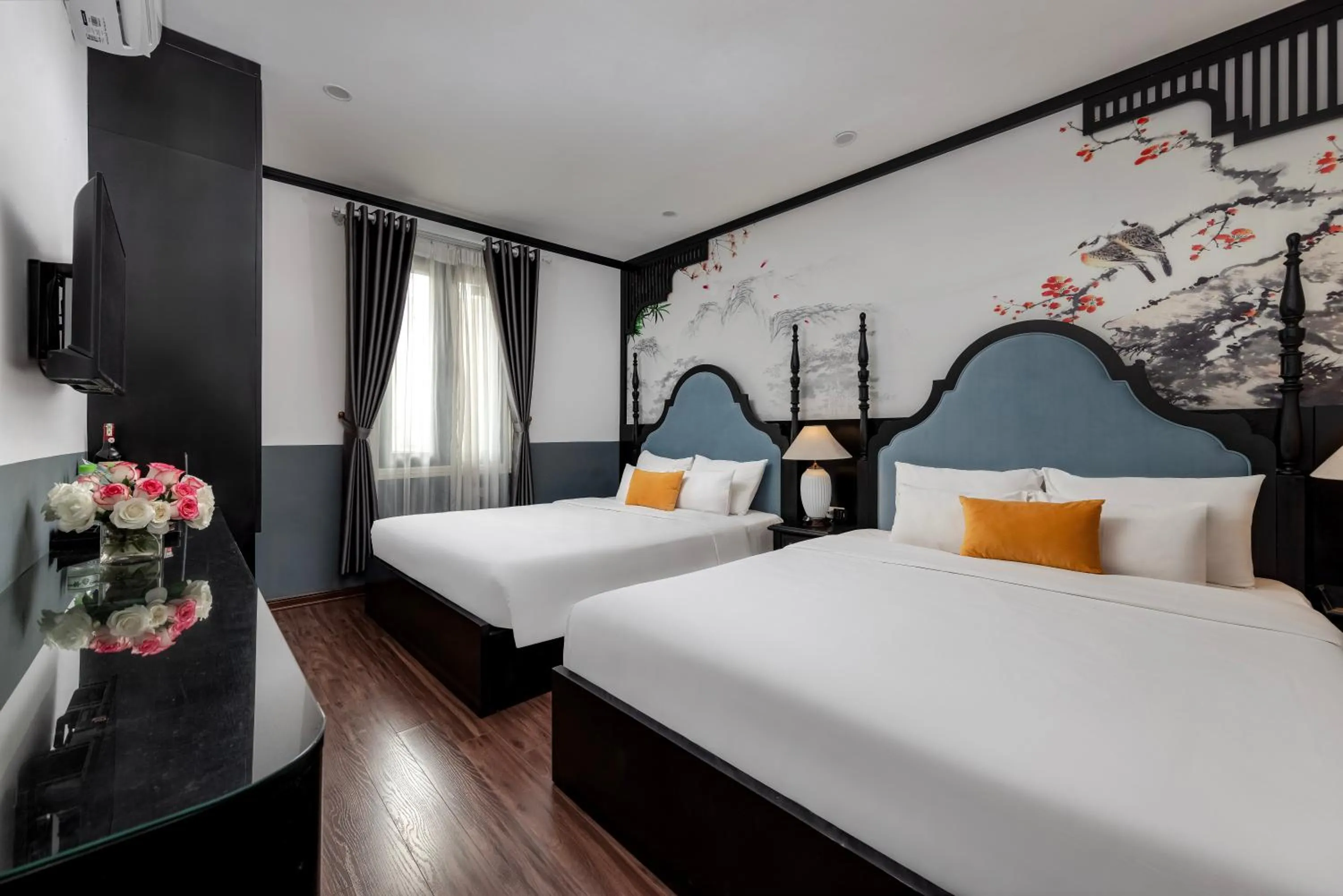 Bed in Hanoi Elpis Hotel & Spa