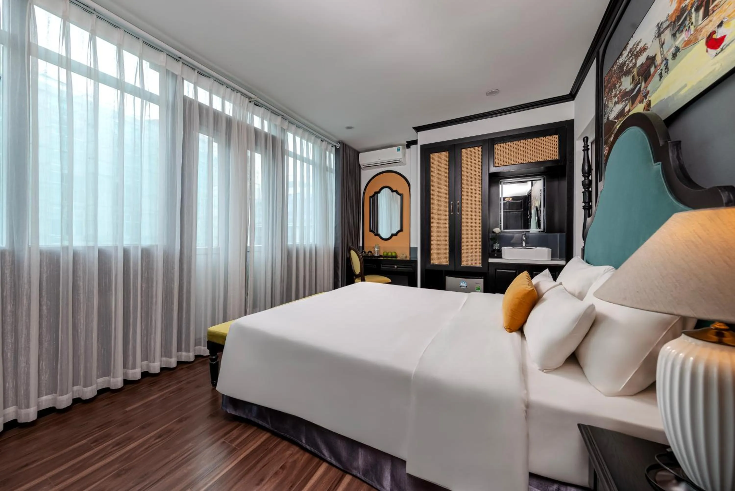 Bed in Hanoi Elpis Hotel & Spa
