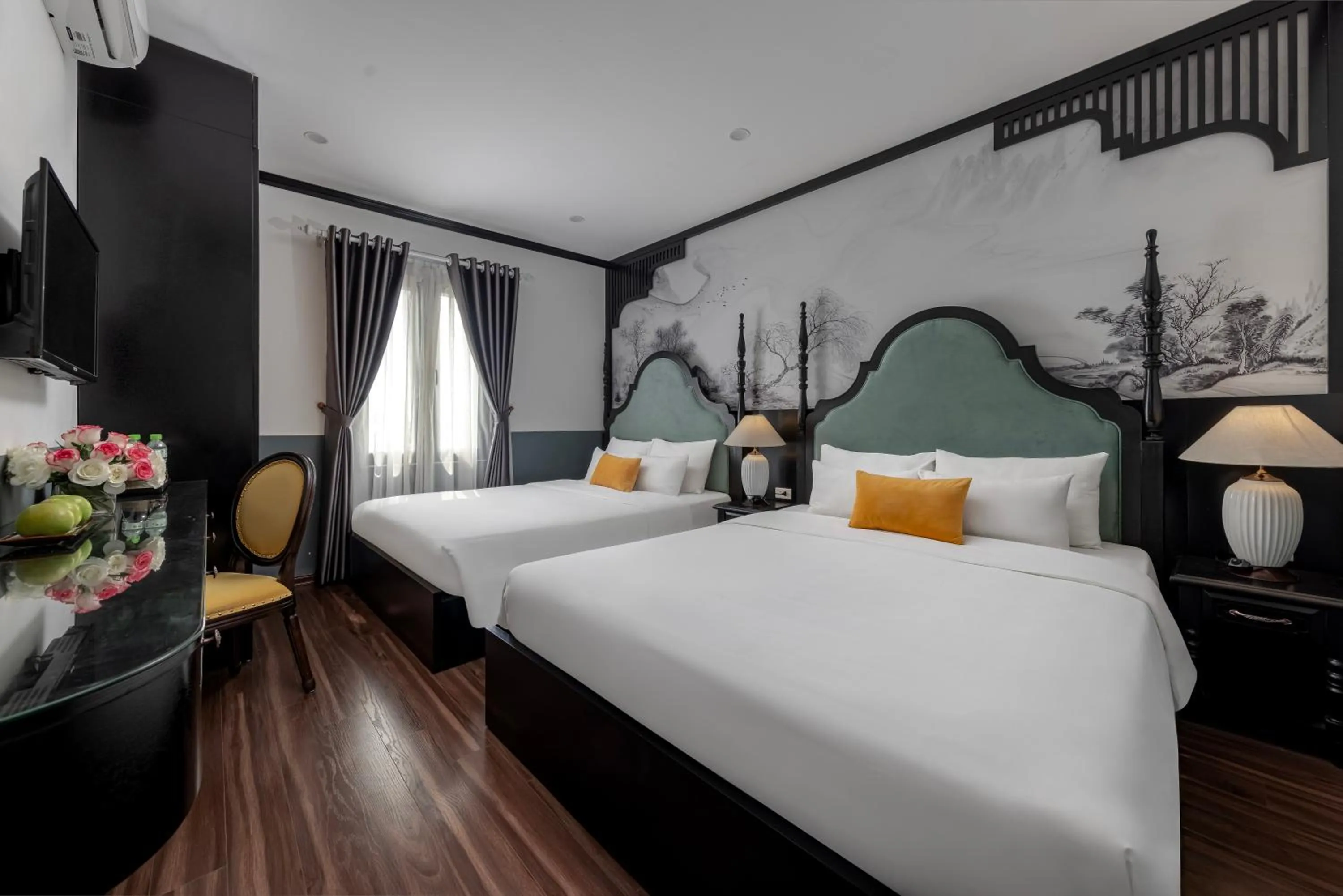 Bed in Hanoi Elpis Hotel & Spa