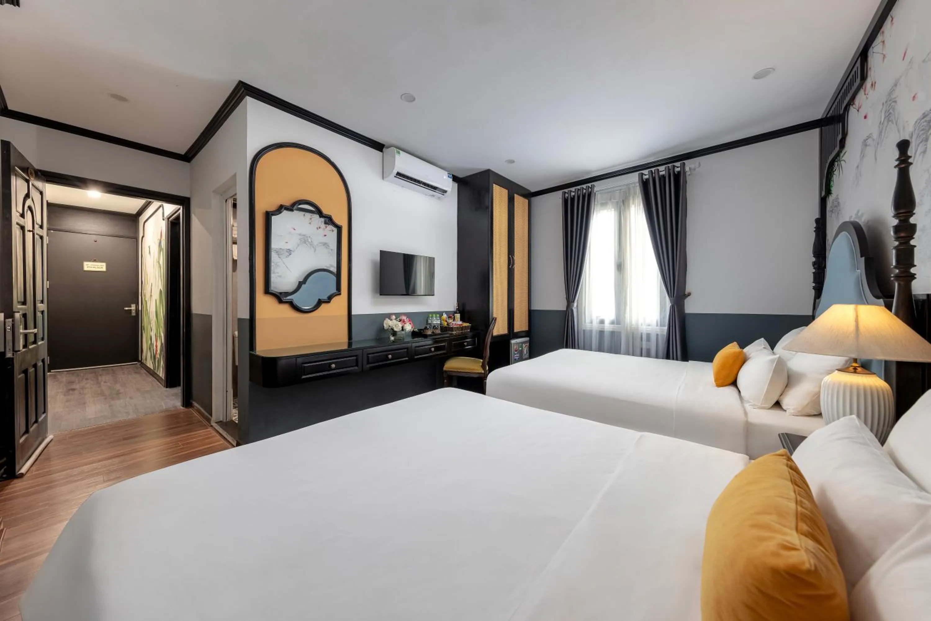 Bed in Hanoi Elpis Hotel & Spa