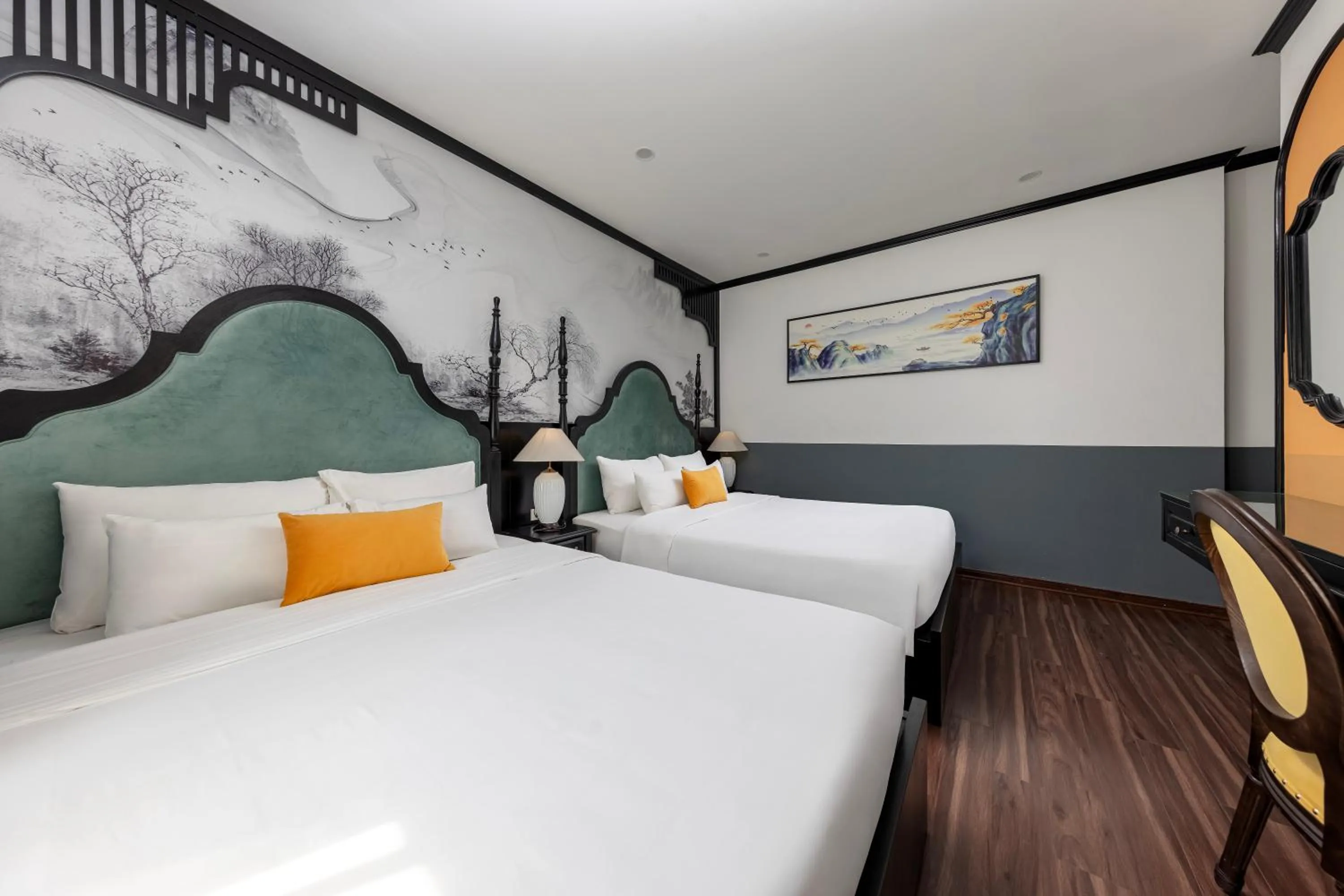 Bed in Hanoi Elpis Hotel & Spa