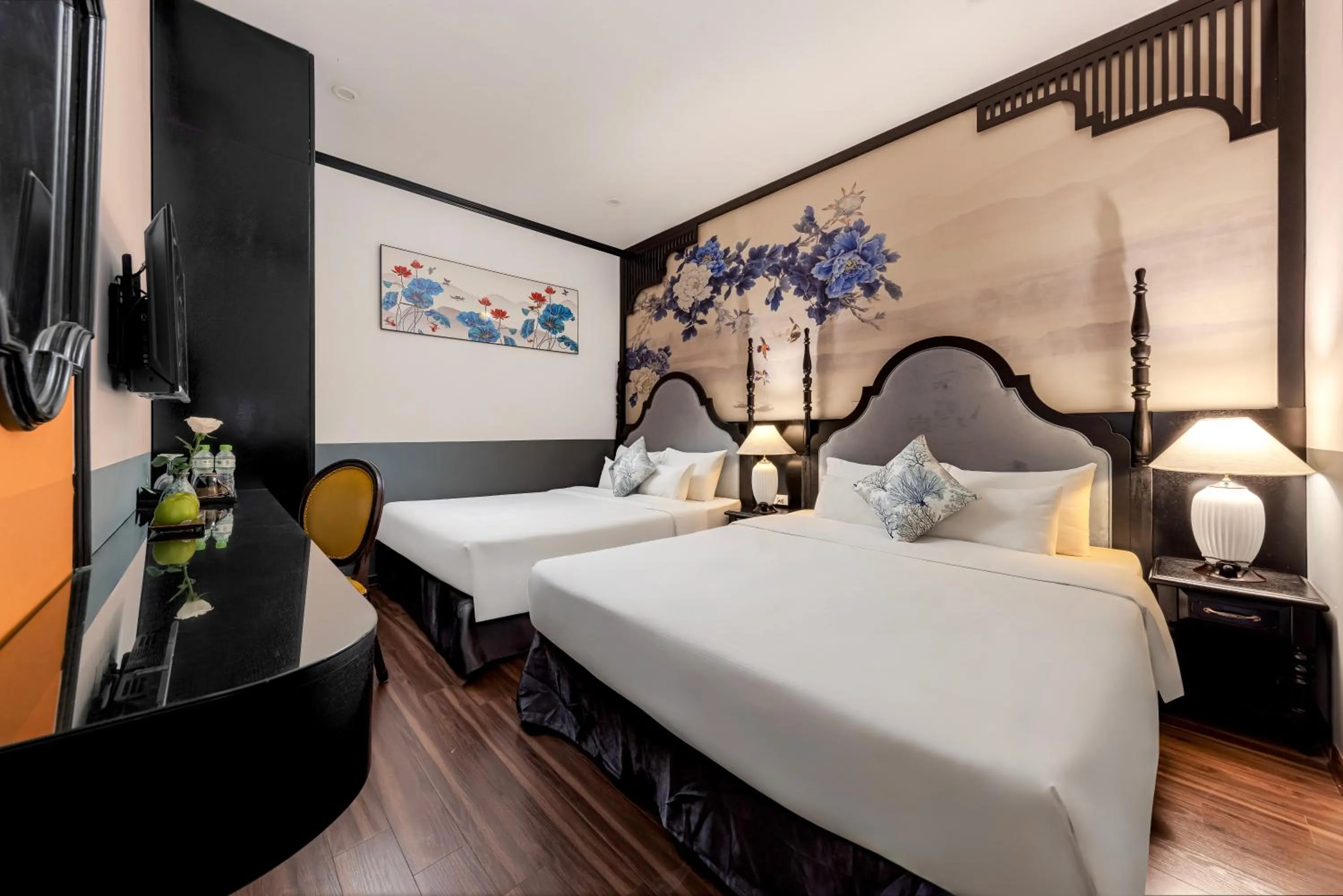 Bed in Hanoi Elpis Hotel & Spa