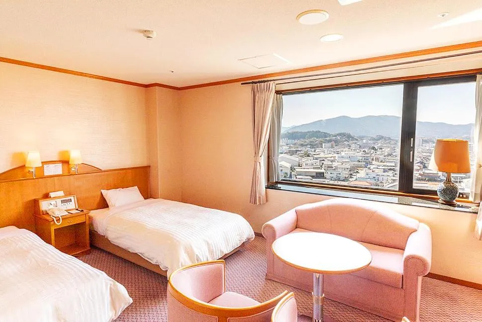 Photo of the whole room, Bed in Hotel Castle Inn Ise