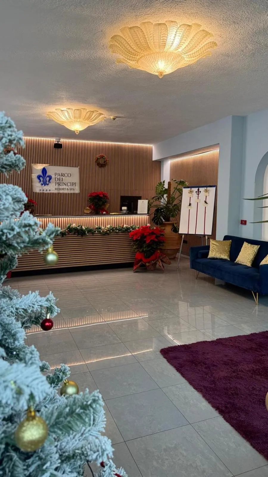 Lobby or reception in Parco dei Principi Resort & Spa