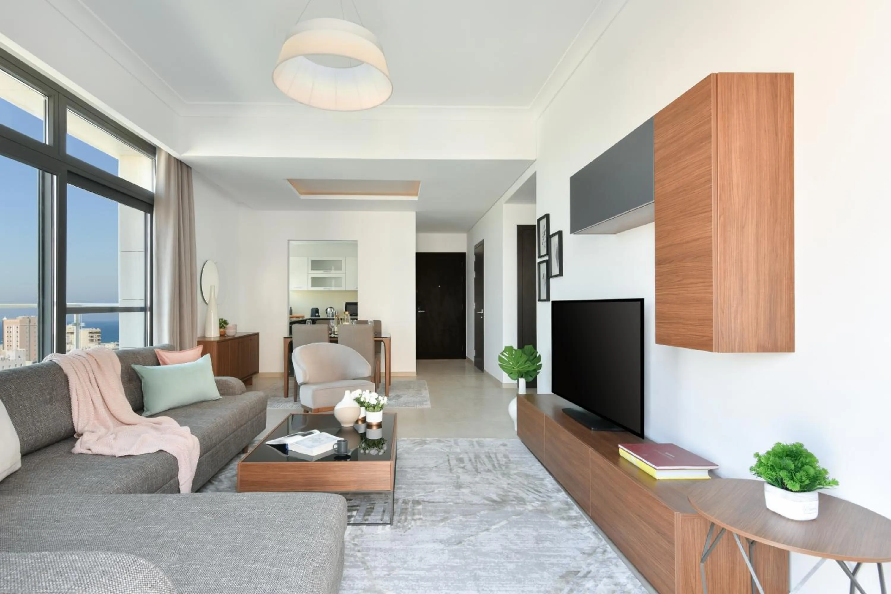 Living room in Le Mirage Downtown