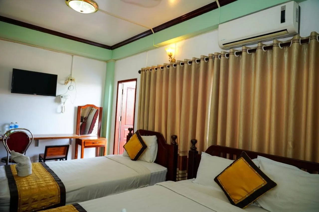 Bed in Bountang Mountain View Riverside Hotel