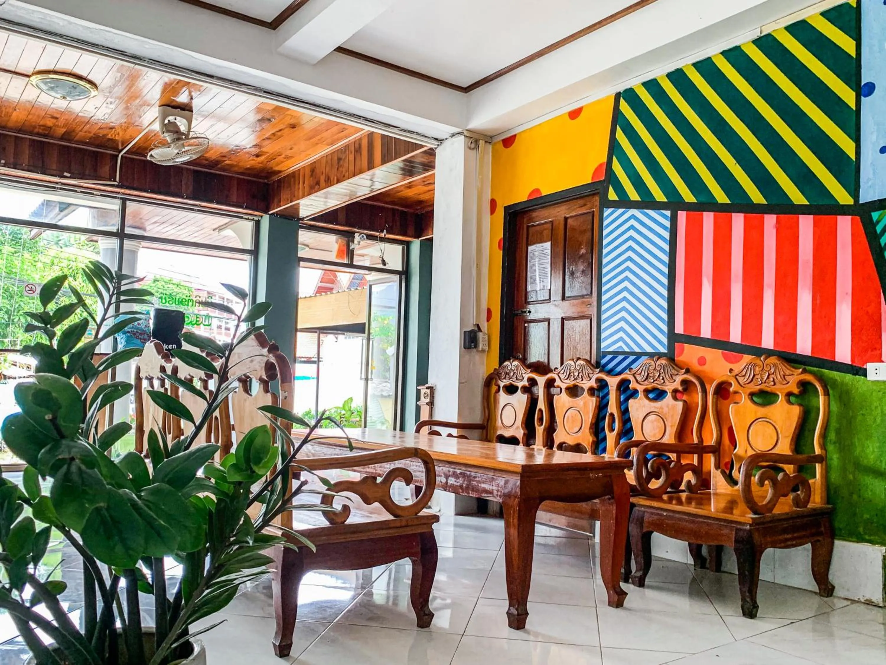 Seating area in Bountang Mountain View Riverside Hotel