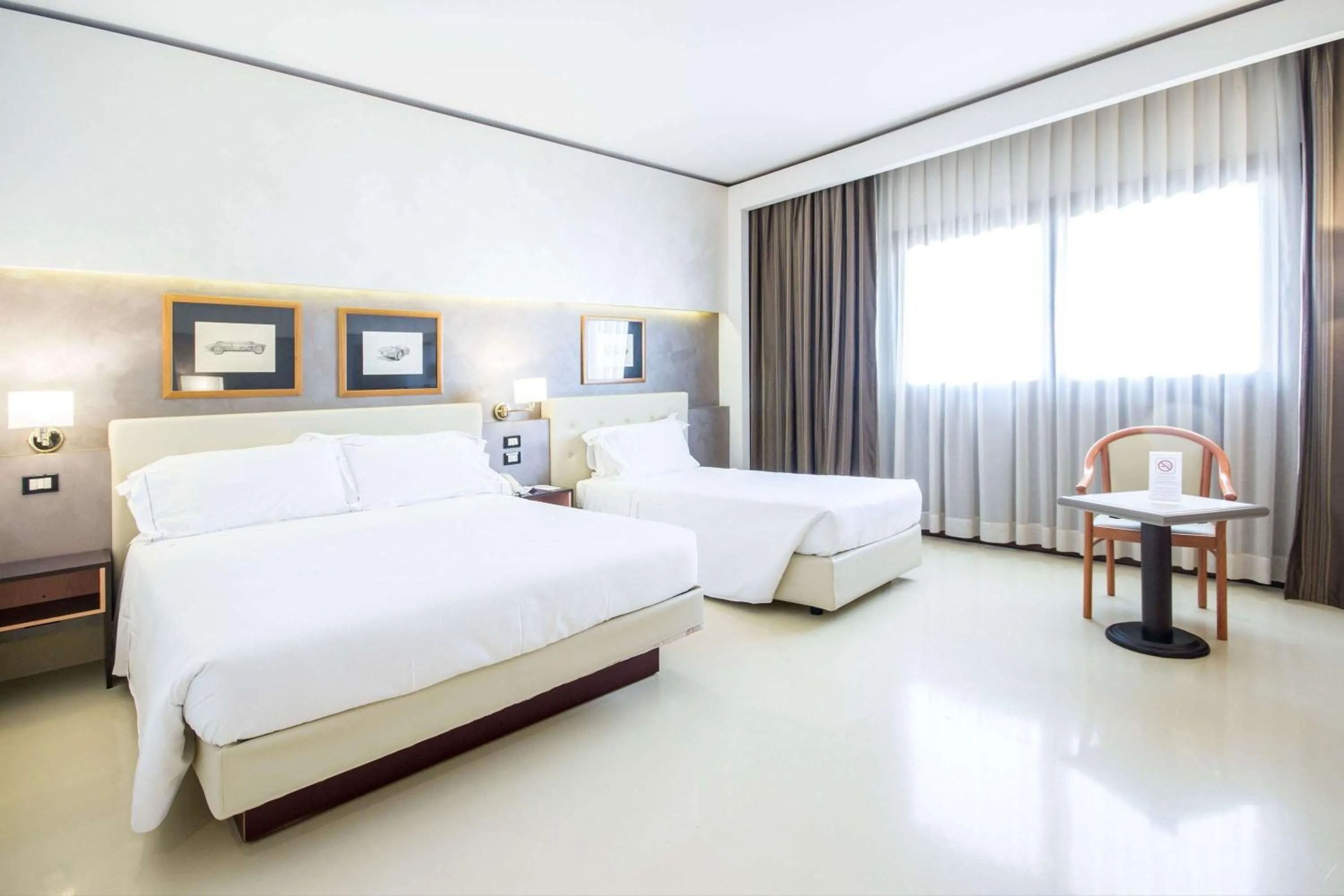 TV and multimedia, Bed in Best Western Modena District