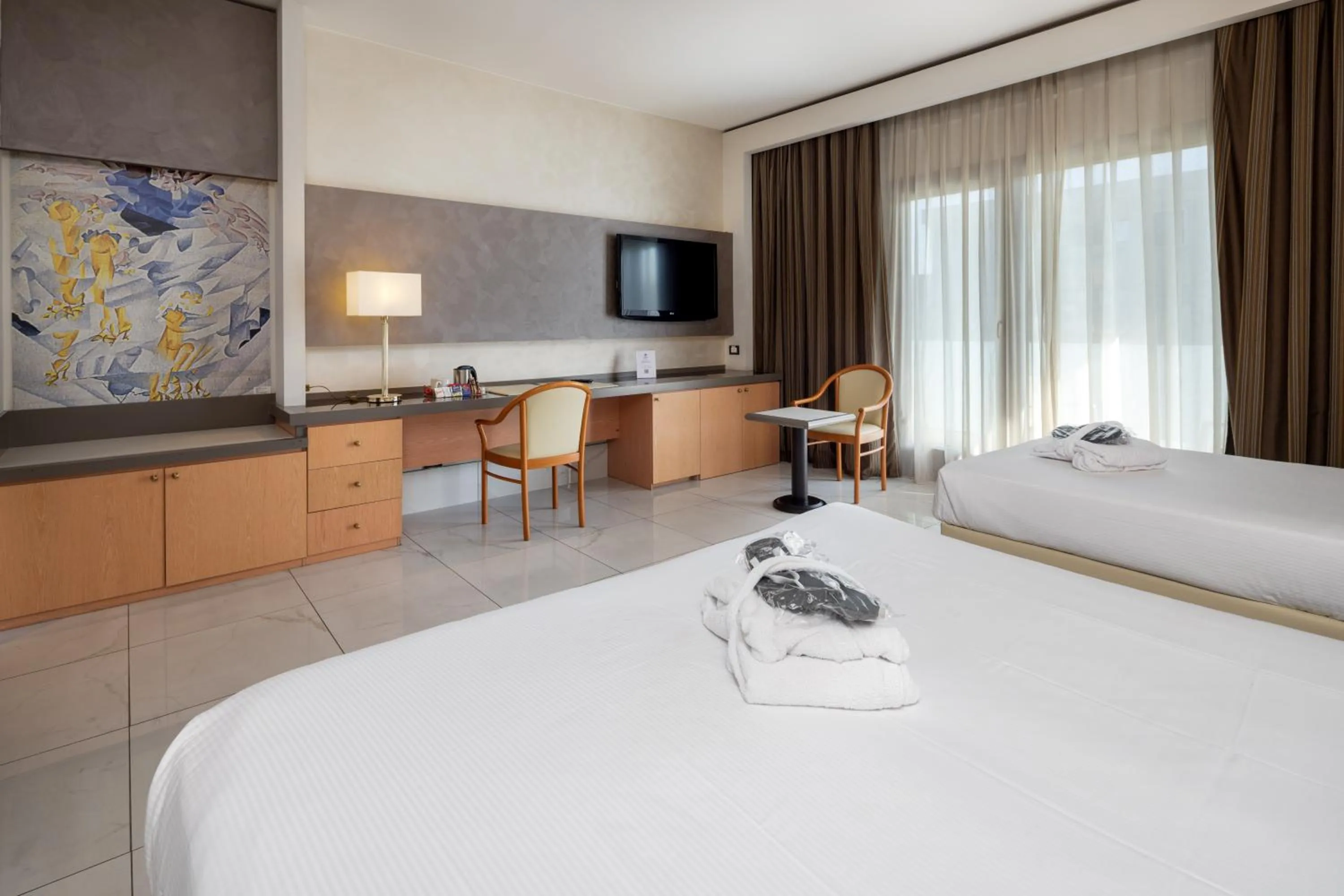 Bedroom, Bed in Best Western Modena District