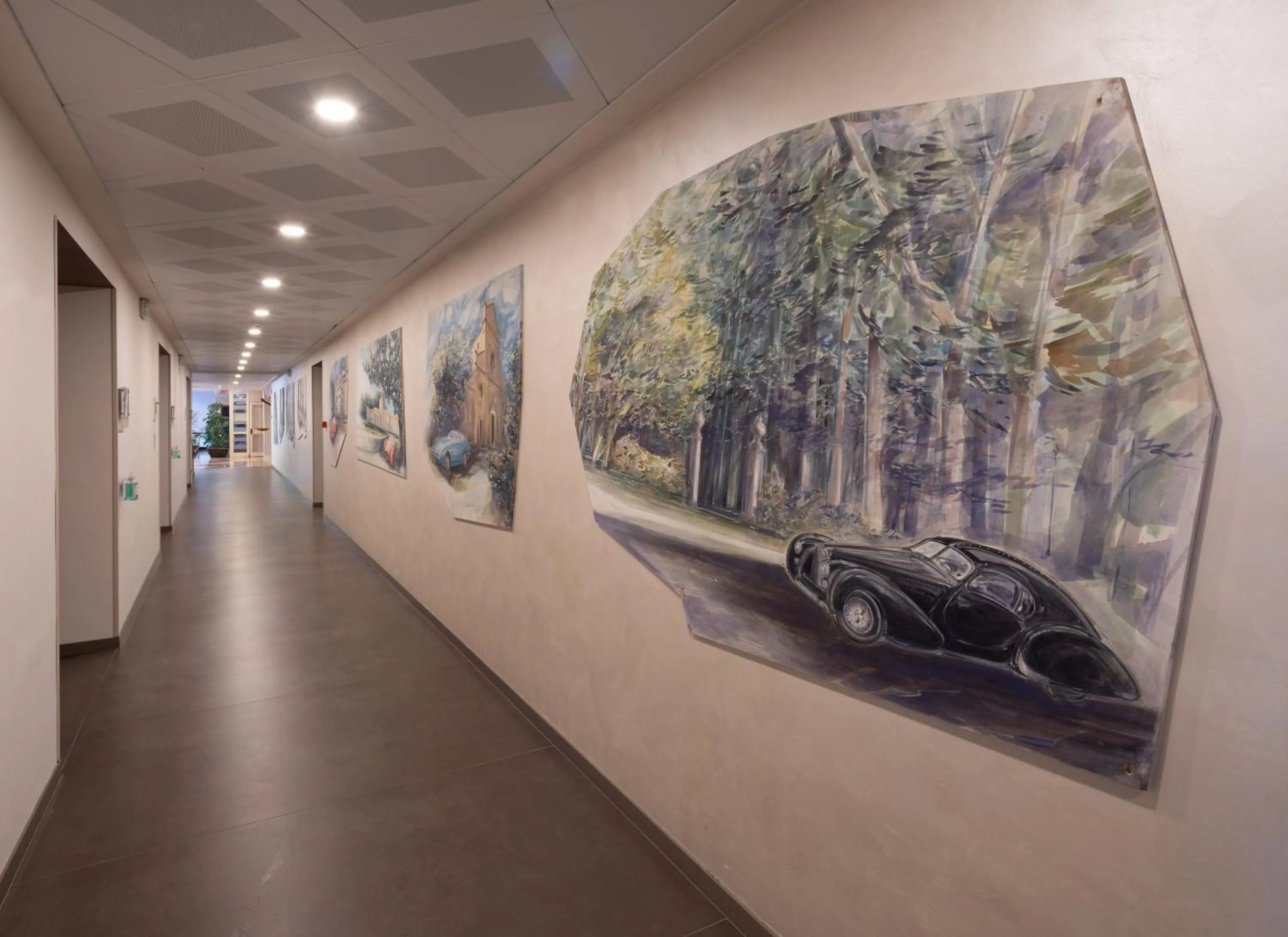 Lobby or reception in Best Western Modena District